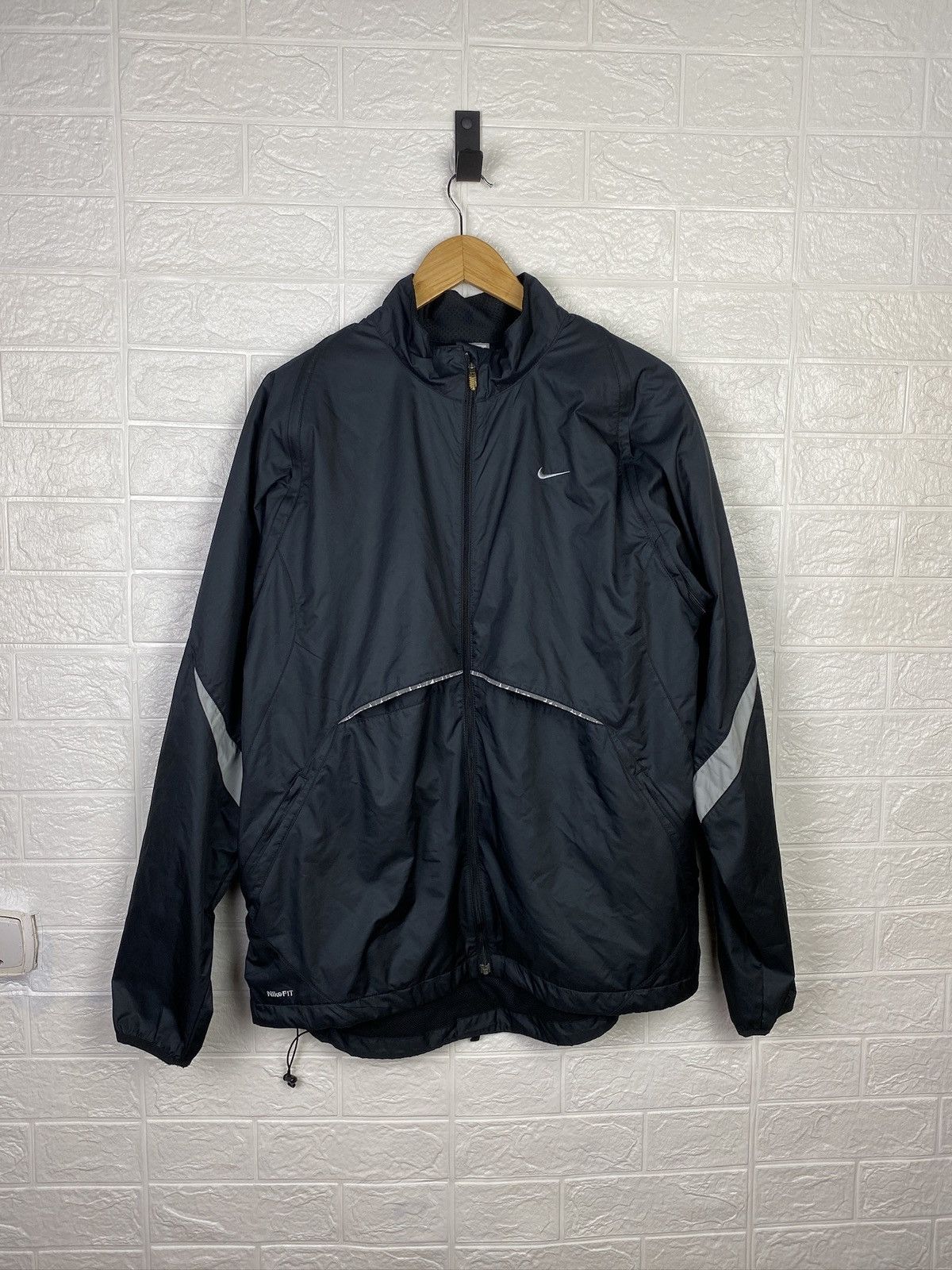 Nike × Vintage Nike Windbreaker Transformer Jacket - Vest Black Size XL Size US XL / EU 56 / 4 - 1 Thumbnail