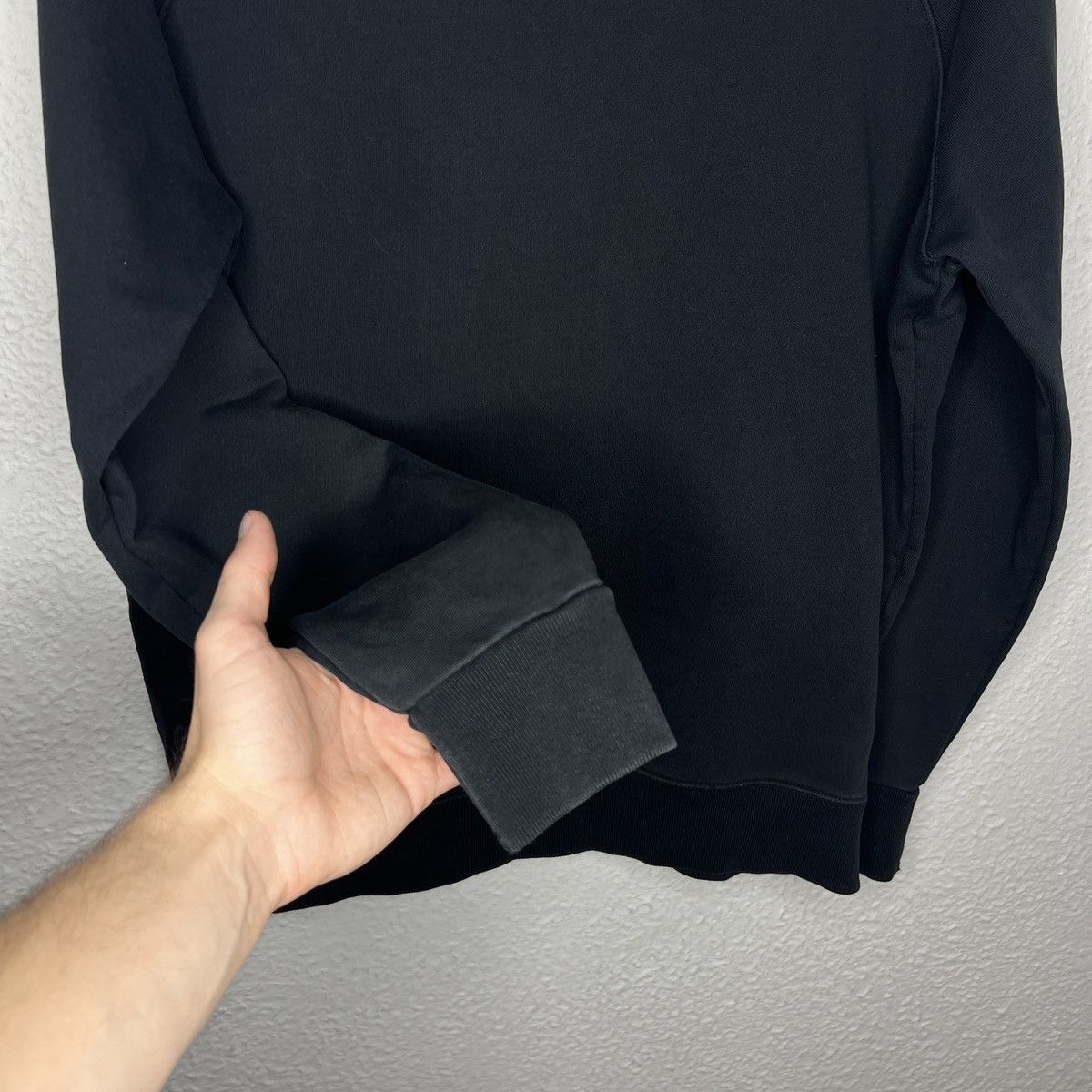 Maison Kitsune MAISON KITSUNE LOGO HEAD FOX SWEATSHIRT CREWNECK BLACK Size US M / EU 48-50 / 2 - 8 Thumbnail