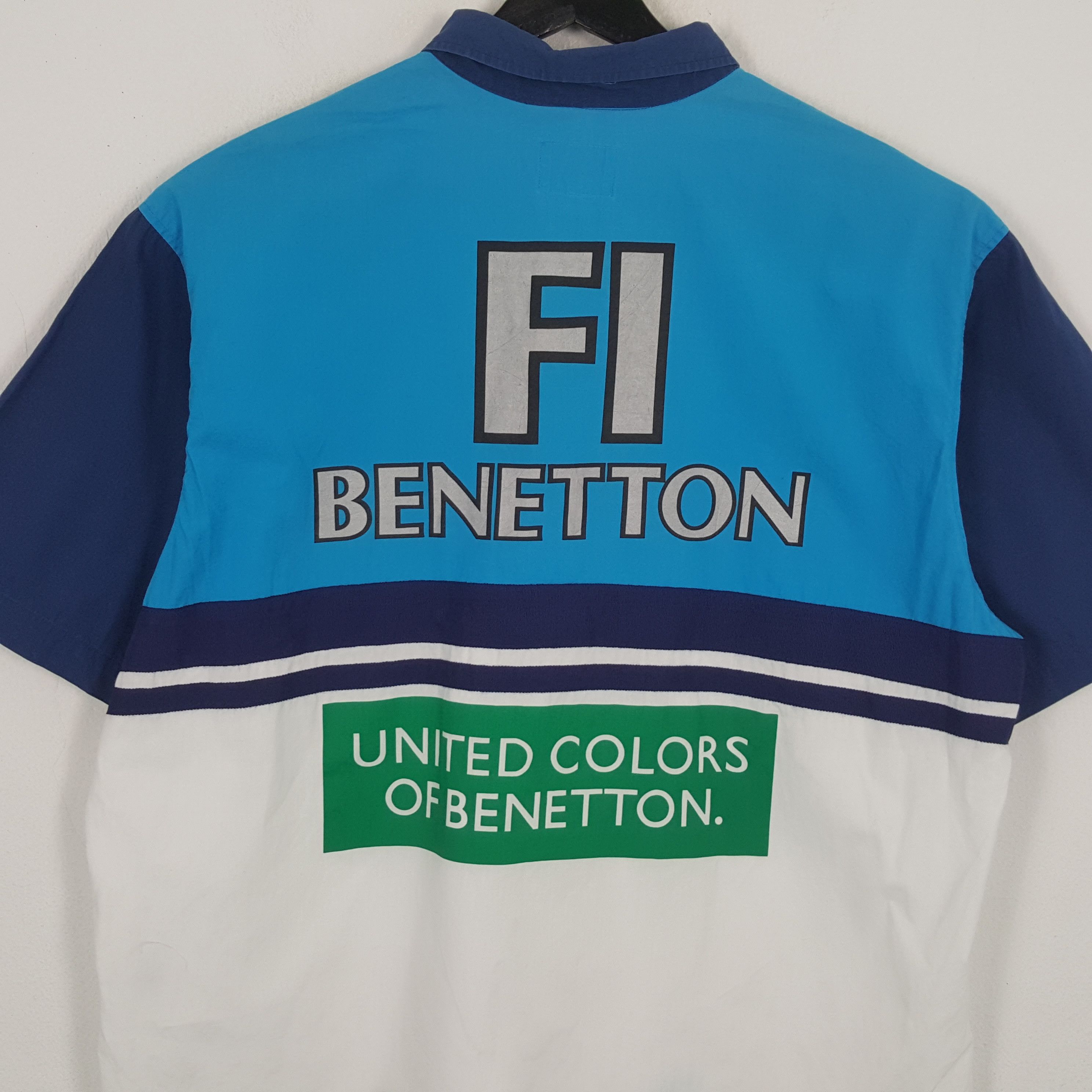 UNITED COLORS OF BENETTON F1 Formula One Workwear Shirt