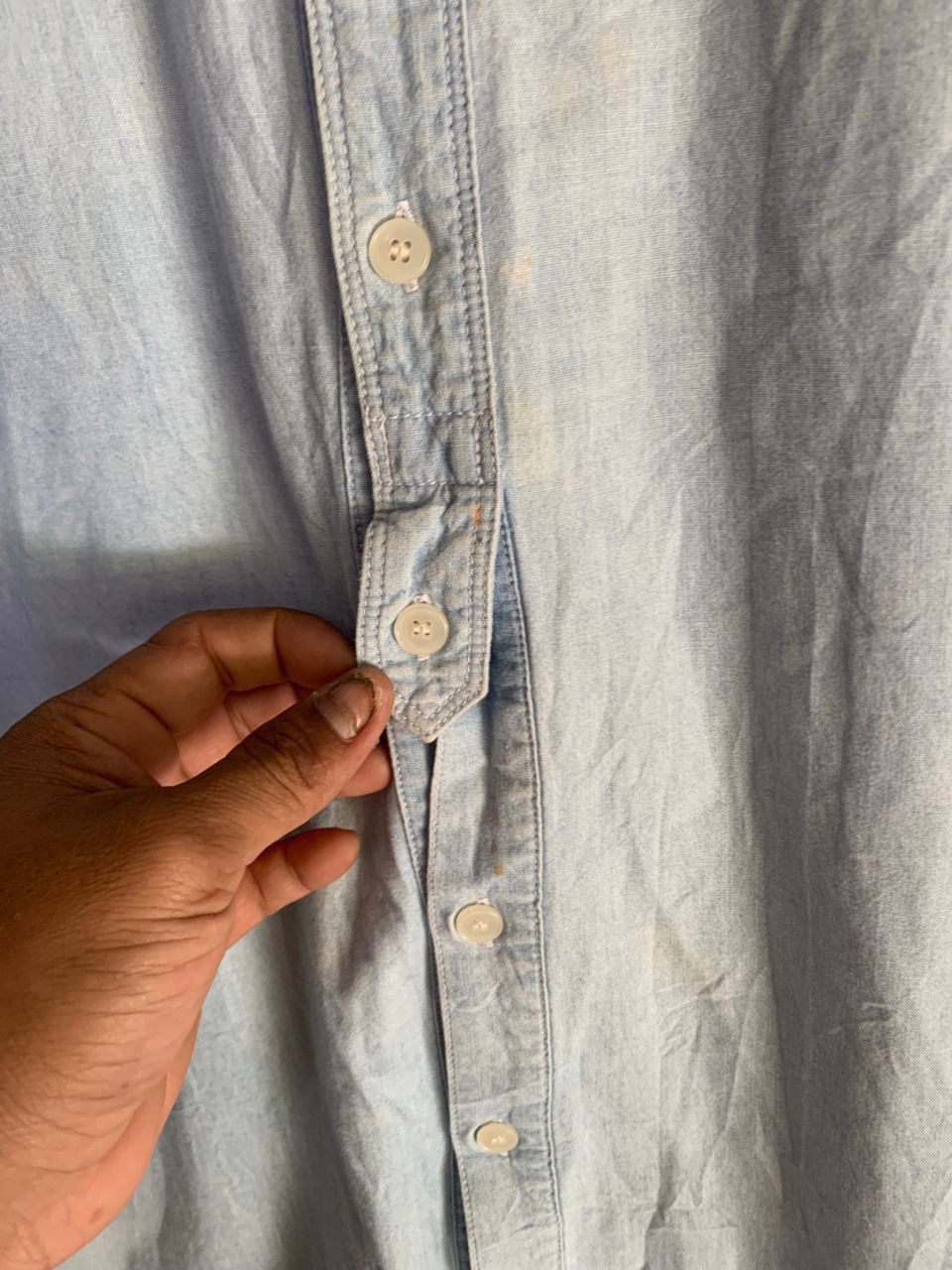 Issey Miyake Vintage Ne-net Under Issey Miyake denime Shirt Size US M / EU 48-50 / 2 - 5 Thumbnail