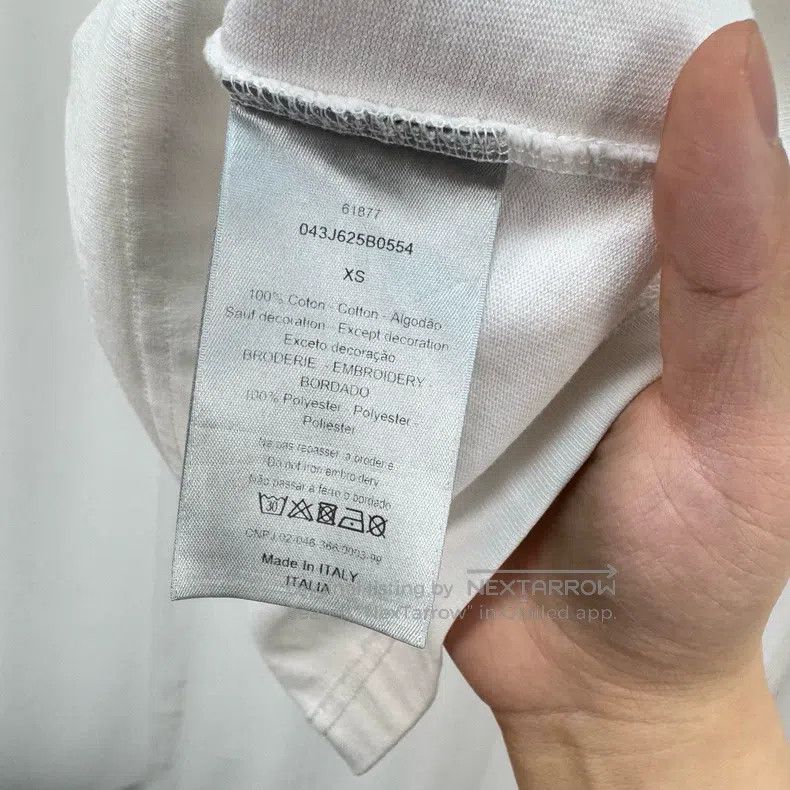 Dior Dior Pin embroidery letter short sleeve Size US XS / EU 42 / 0 - 6 Thumbnail