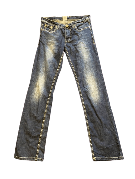 True Religion Vintage True Religion Distressed Denim Jeans Size 32 Size 32" / US 10 / IT 46 - 1 Thumbnail