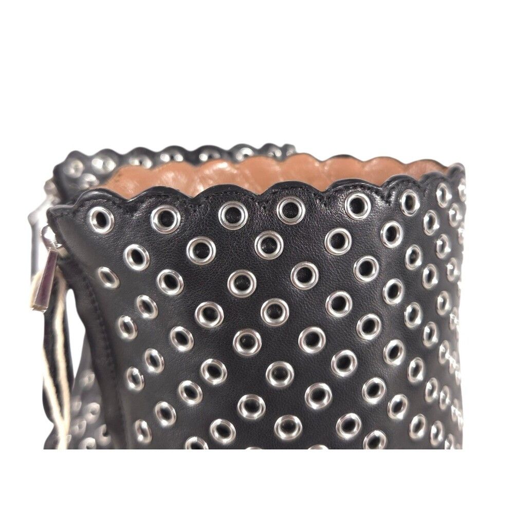 Alaia Alaia Eyelet Embellished Bombe Ankle Boots US 7 EU 37 Women Size US 7 / IT 37 - 5 Thumbnail