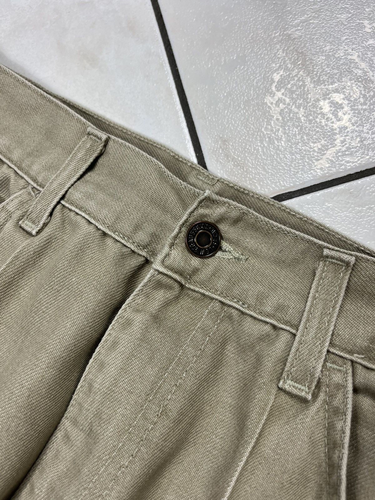Levi's × Levi's Vintage Clothing × Vintage Vintage 90s Levi’s sta-prest center creased pants casual Size US 32 / EU 48 - 13 Thumbnail