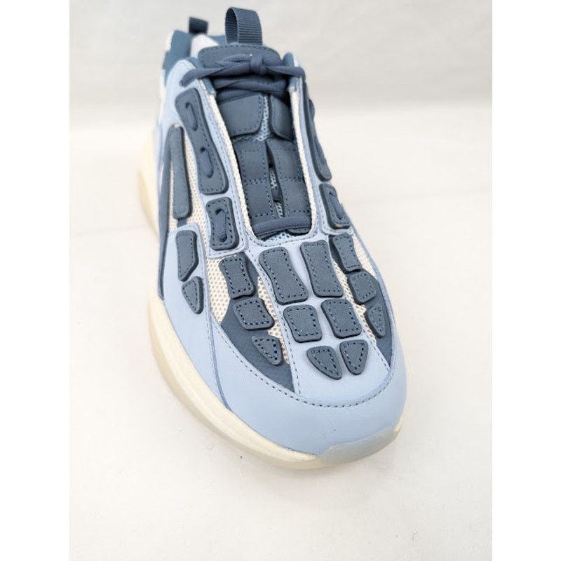 Amiri o1rshd1 Bone Runner Low-Top Sneakers in Baby Blue Size US 12 / EU 45 - 5 Thumbnail
