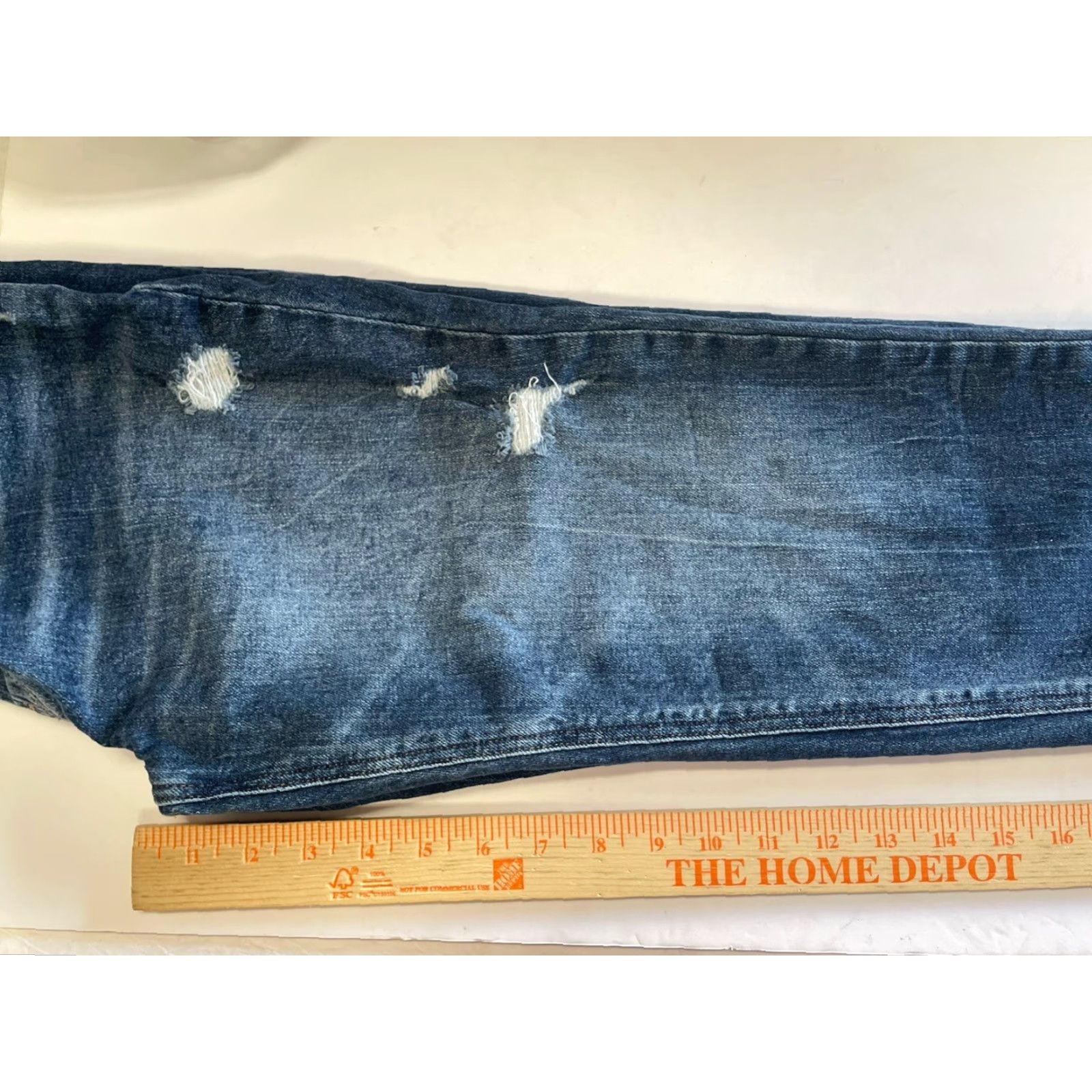Old Navy Old Navy Maternity Jeans Blue Denim Size 2 Short Women Pants Blue Denim Straight Maternity Size 2 Short Womens Jeans Size 26" / US 2 / IT 38 - 4 Thumbnail