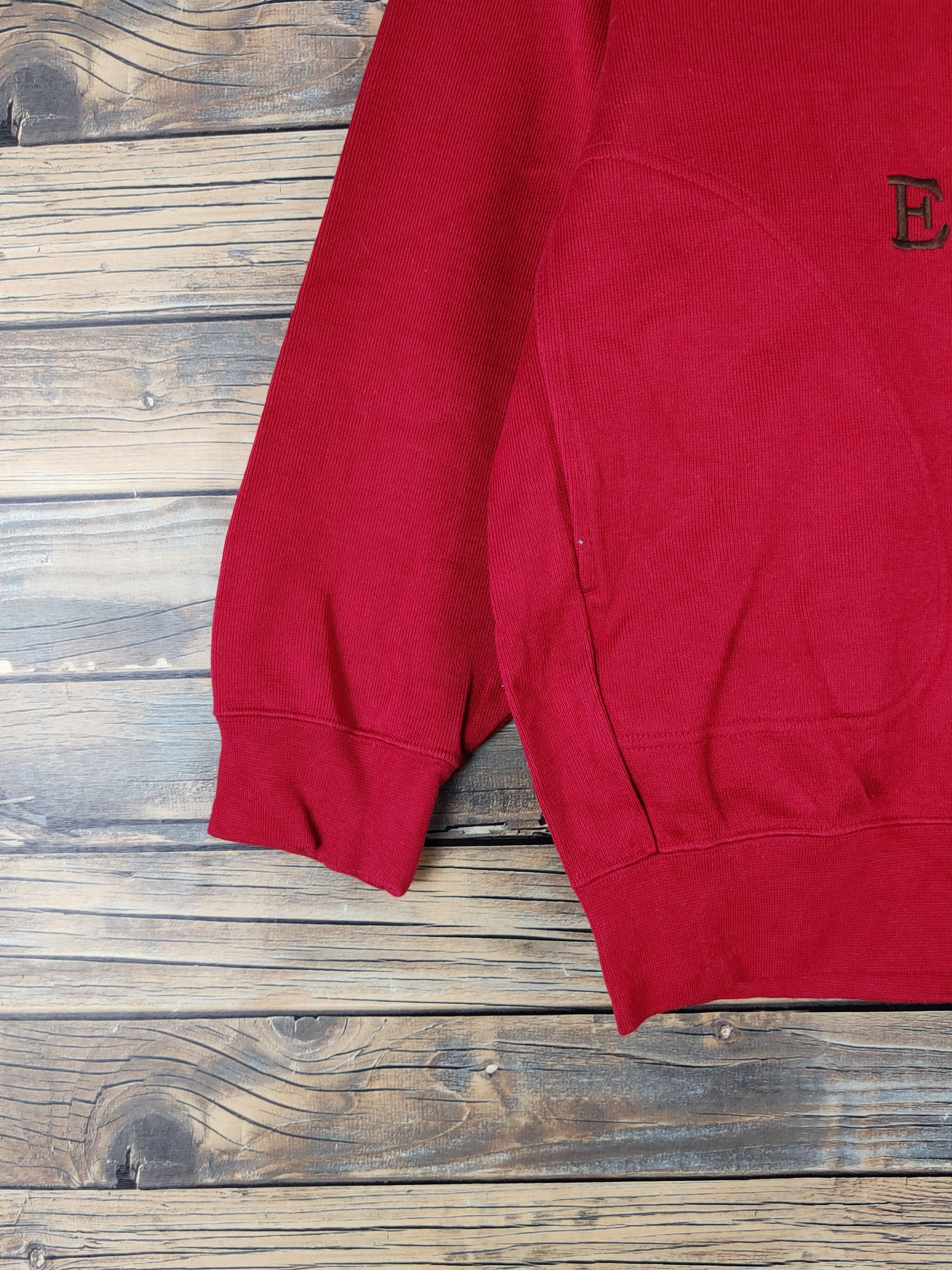 Japanese Brand × Vintage DL Daks Golf Red Sweatshirts #444 Size US M / EU 48-50 / 2 - 4 Thumbnail