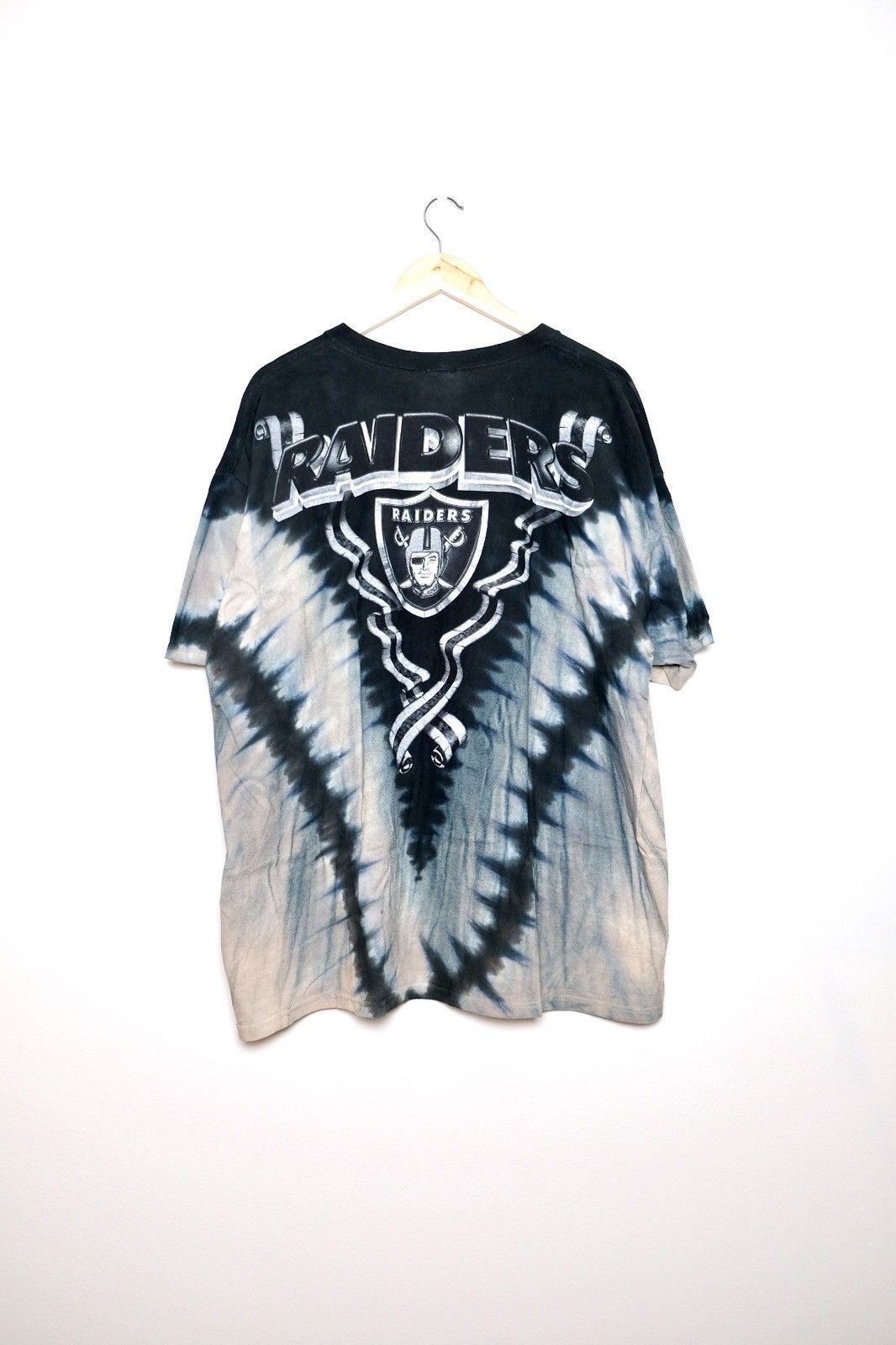 NFL × Vintage Retro Oakland Raiders NFL tie-dye t-shirt Size US XXL / EU 58 / 5 - 2 Thumbnail