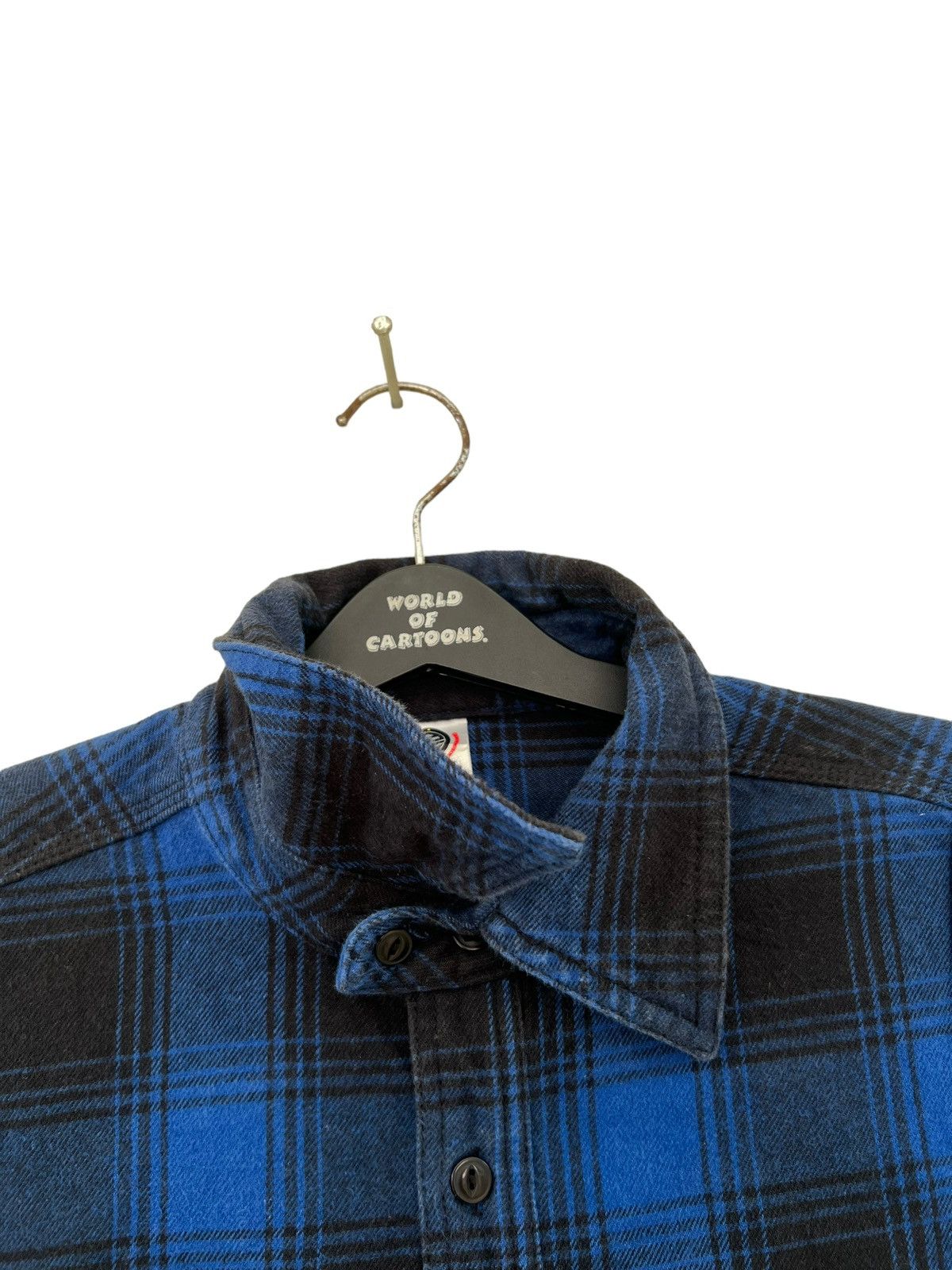 Vintage Japan Brand Cab Clothing 30s 40s Style Thick Flannel Shirt Size US M / EU 48-50 / 2 - 8 Thumbnail