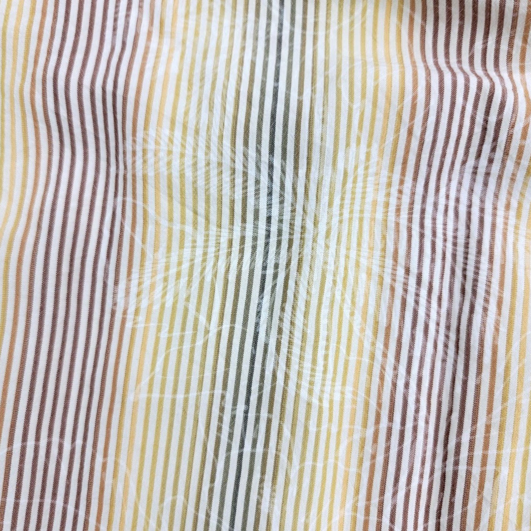 Tommy Bahama Tommy Bahama Shirt Mens Large 100% Silk Striped Floral Button-Down Short Sleeve Tropical Beach Bohemian Florida Mens Size US L / EU 52-54 / 3 - 7 Thumbnail