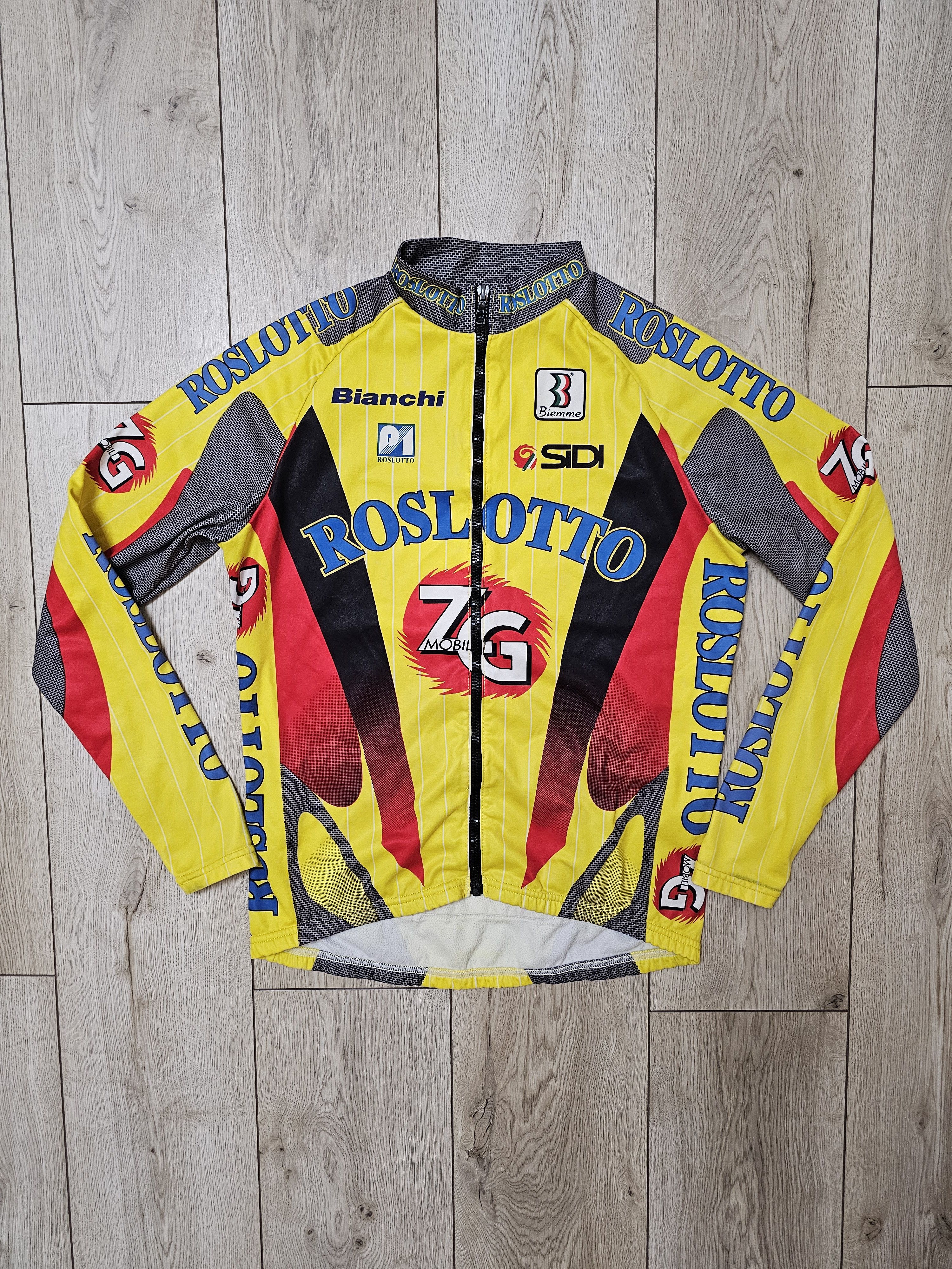 Vintage VINTAGE ROSLOTTO CYCLING TEAM JERSEY LONG CYCLING TEAM VELO Size US M / EU 48-50 / 2 - 1 Thumbnail