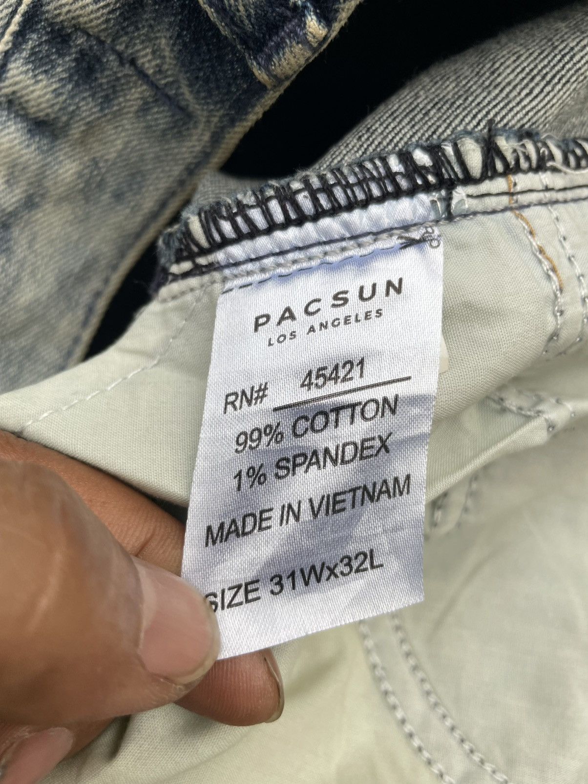 Pacsun Pacsun Los Angeles Distresed Denim Size US 33 - 14 Thumbnail