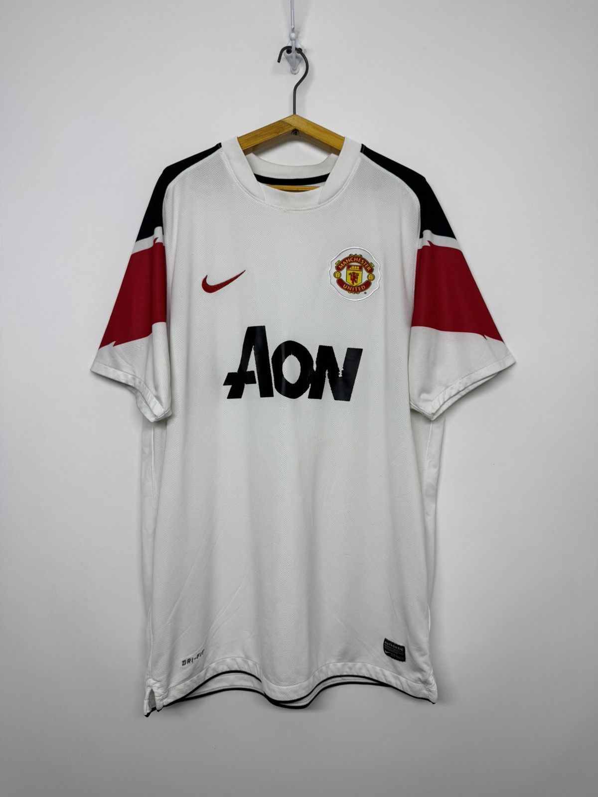 Nike Vintage Manchester United Nike Away Football Shirt Soccer Size US L / EU 52-54 / 3 - 1 Thumbnail