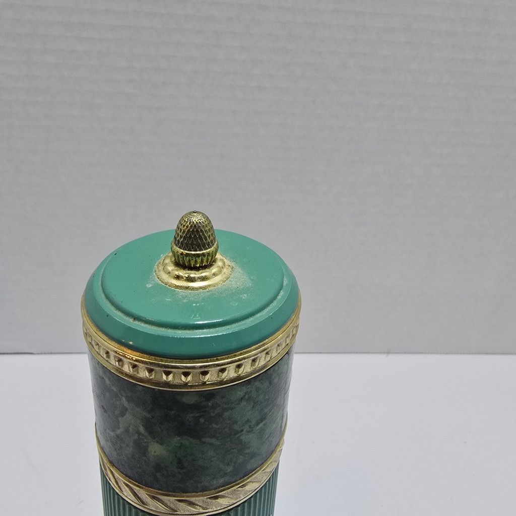The Unbranded Brand Avon Green and Gold Régence Cologne Mist Bottle 1960s Size ONE SIZE - 3 Thumbnail