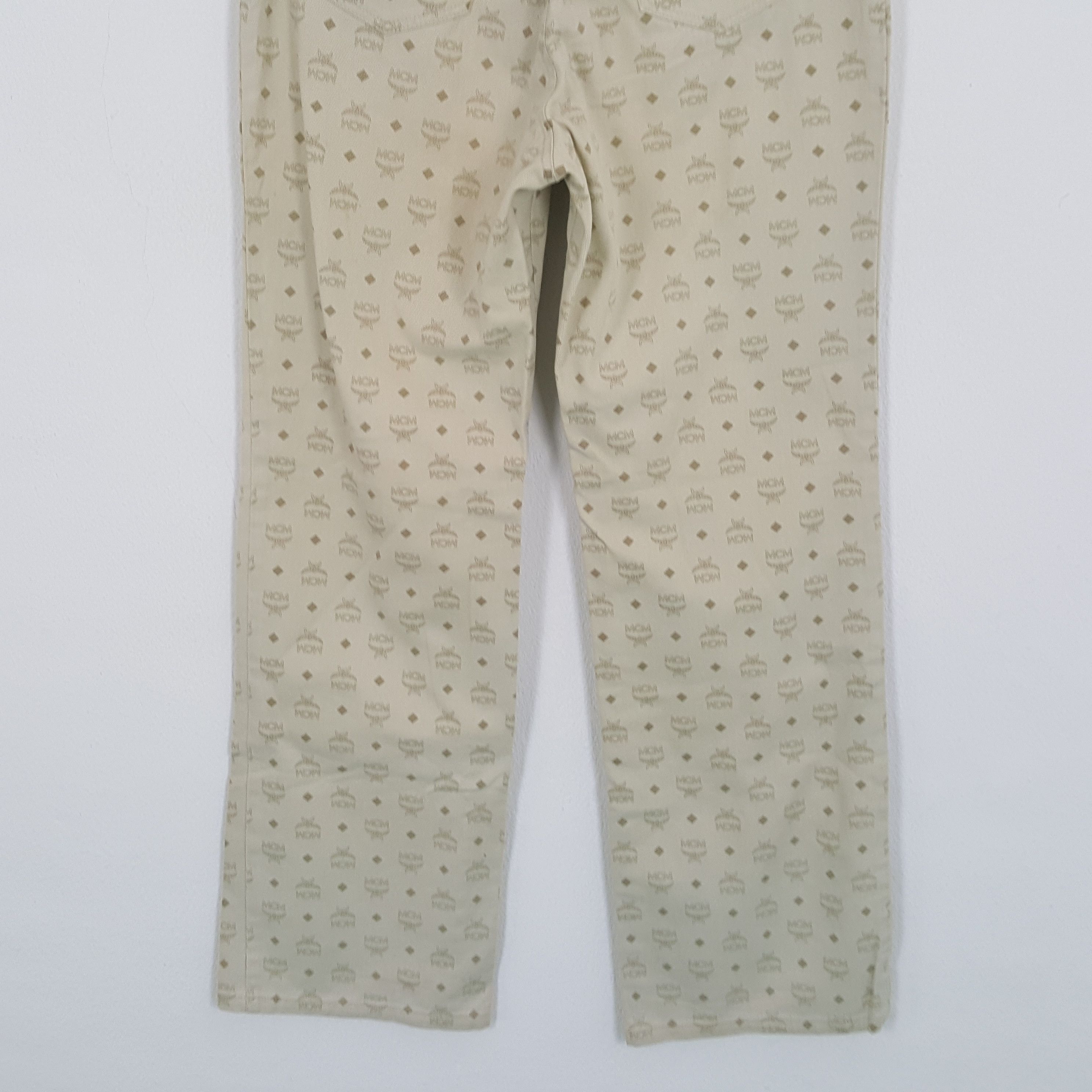MCM × Vintage Vintage MCM LEGERE Fashion Brand Monogram Style Pants Size US 29 - 6 Thumbnail