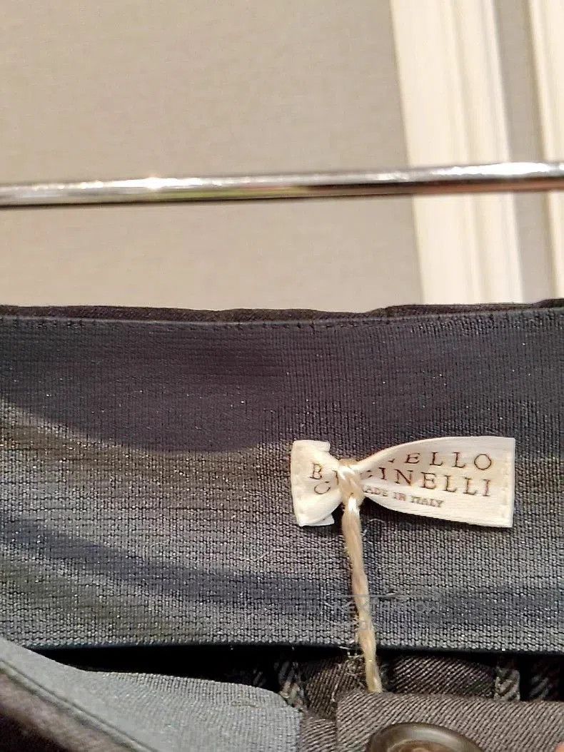 Other Brunello Cucinelli Gray Casual Pants. Size US 28 / EU 44 - 3 Thumbnail