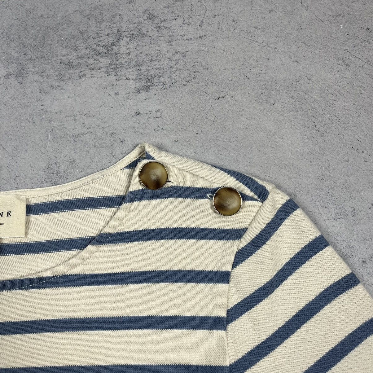 Sezane Ladies Sezane Colette Mariniere stripped long sleeve top Size S / US 4 / IT 40 - 10 Thumbnail
