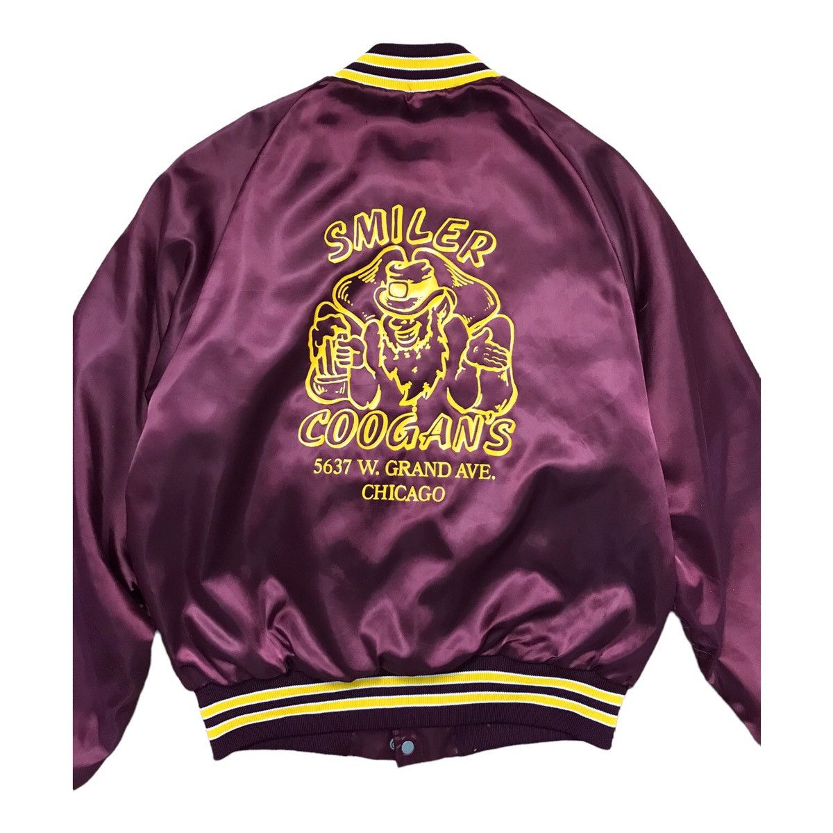 Vintage King Lovie Made In Usa Varsity Nylon Jacket Size US S / EU 44-46 / 1 - 2 Thumbnail