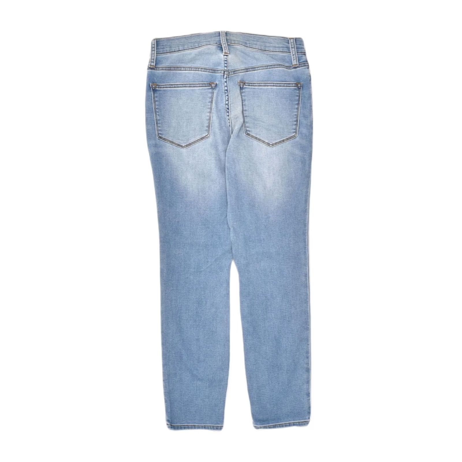 J.Crew J. CREW Womens Petite Skinny Jeans Blue Cotton W26 L25 Size 26" / US 2 / IT 38 - 2 Thumbnail