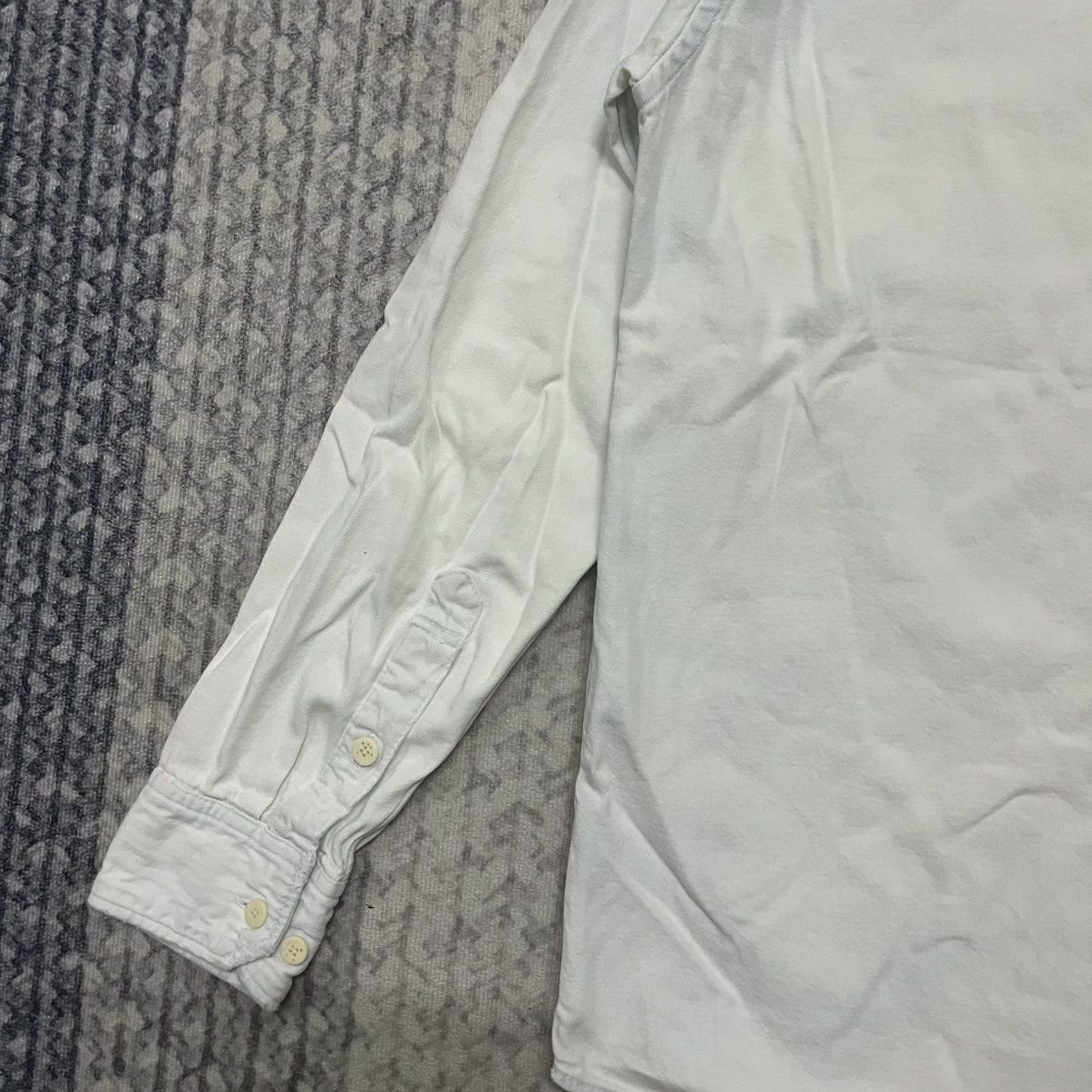 Visvim Rare Distressed Visvim Japan Light Wash Denim Shirt Size US S / EU 44-46 / 1 - 12 Thumbnail