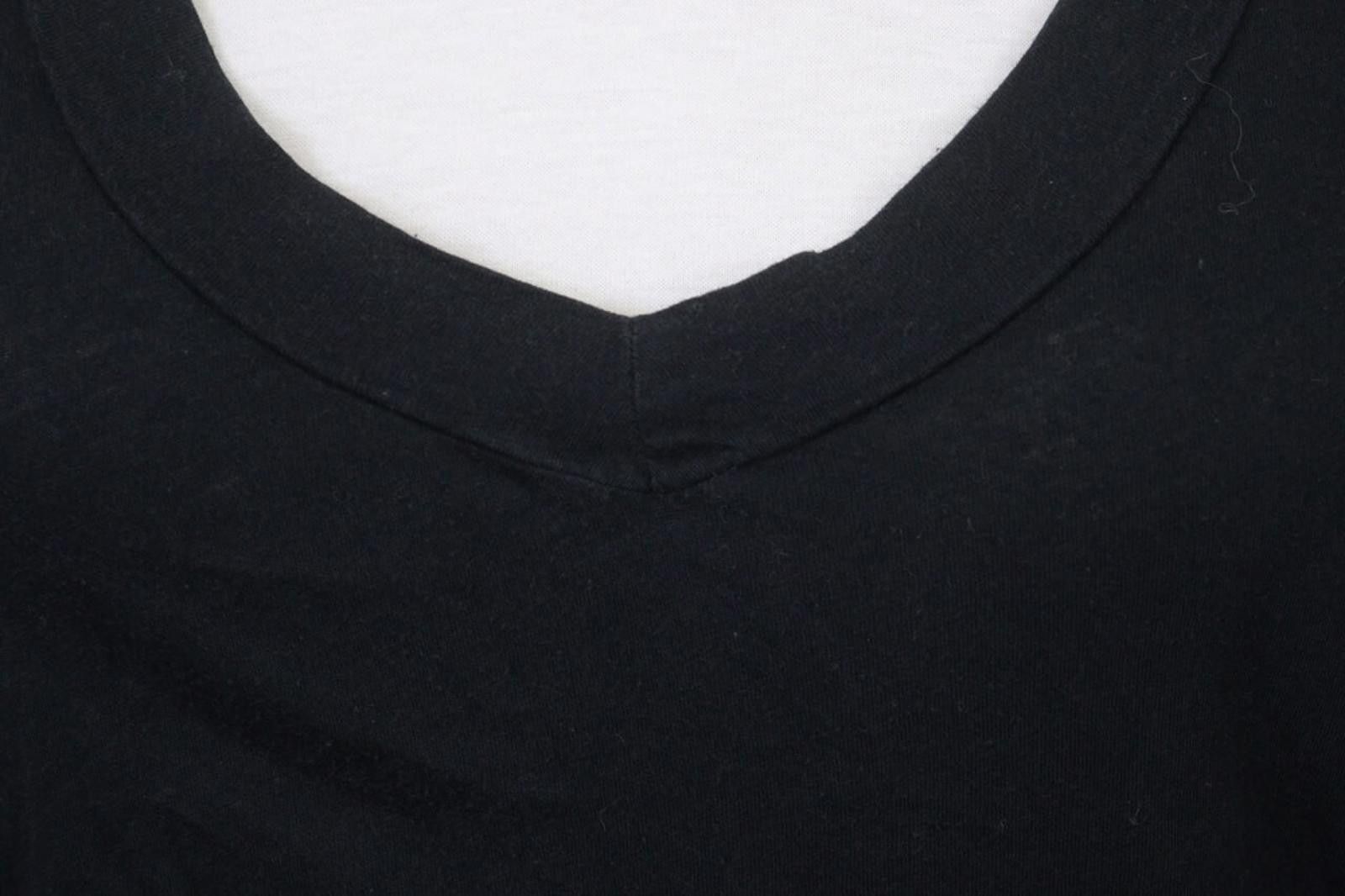 James Perse James Perse Black Cotton Scoop Neck Blouse Top Size 3 Size M / US 6-8 / IT 42-44 - 5 Thumbnail