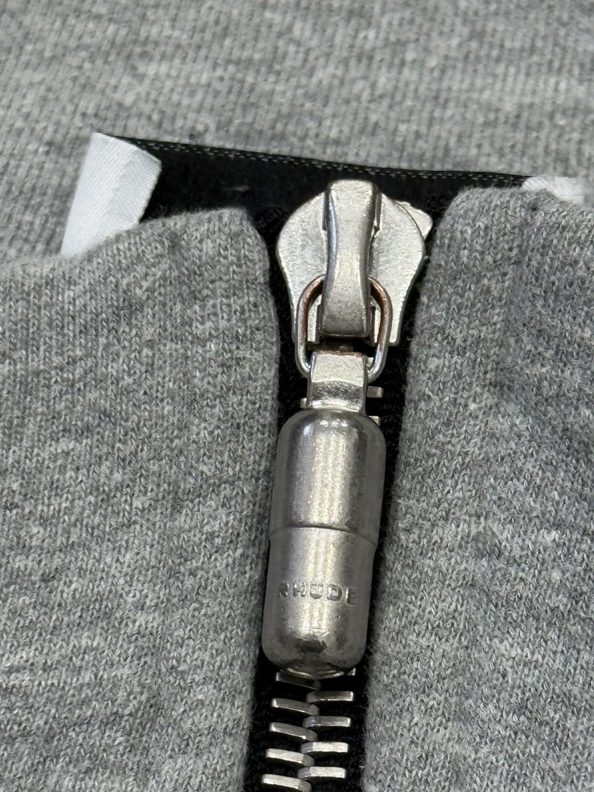 Rhude Rhude Classic Logo Quarter Zip Sweatshirt Size US XL / EU 56 / 4 - 7 Thumbnail
