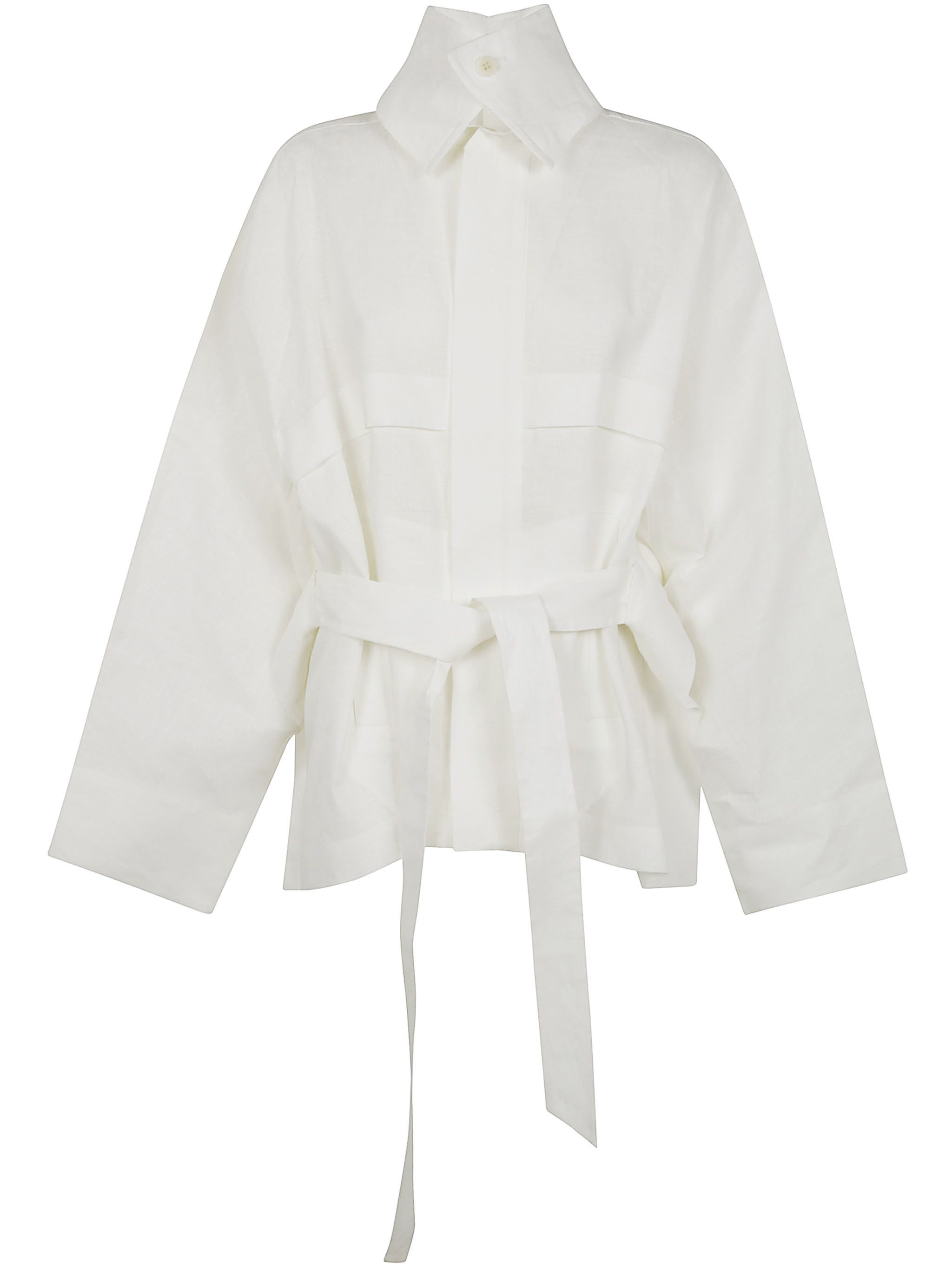 Issey Miyake HEMPEN JACKET Size L / US 10 / IT 46 - 1 Thumbnail