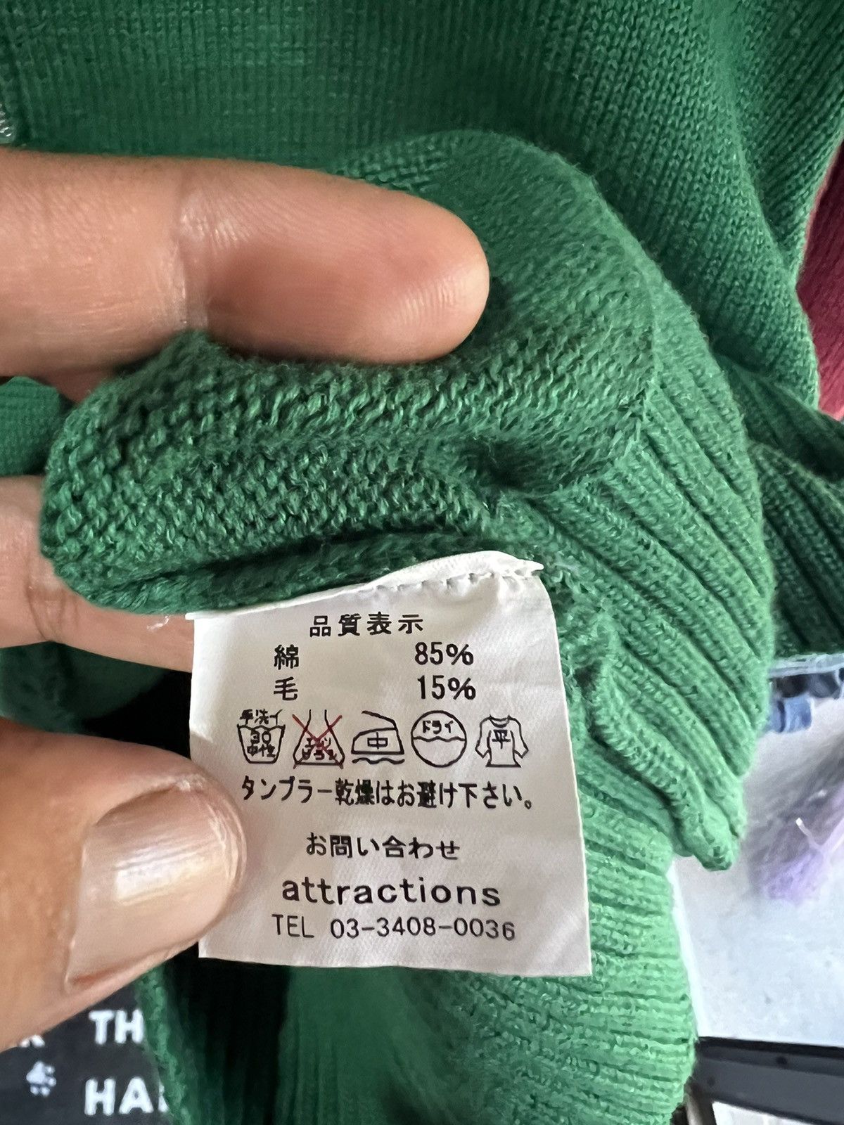 Japanese Brand 🔥Attraction American Motorcycle Association Knit Sweater Size US S / EU 44-46 / 1 - 12 Thumbnail
