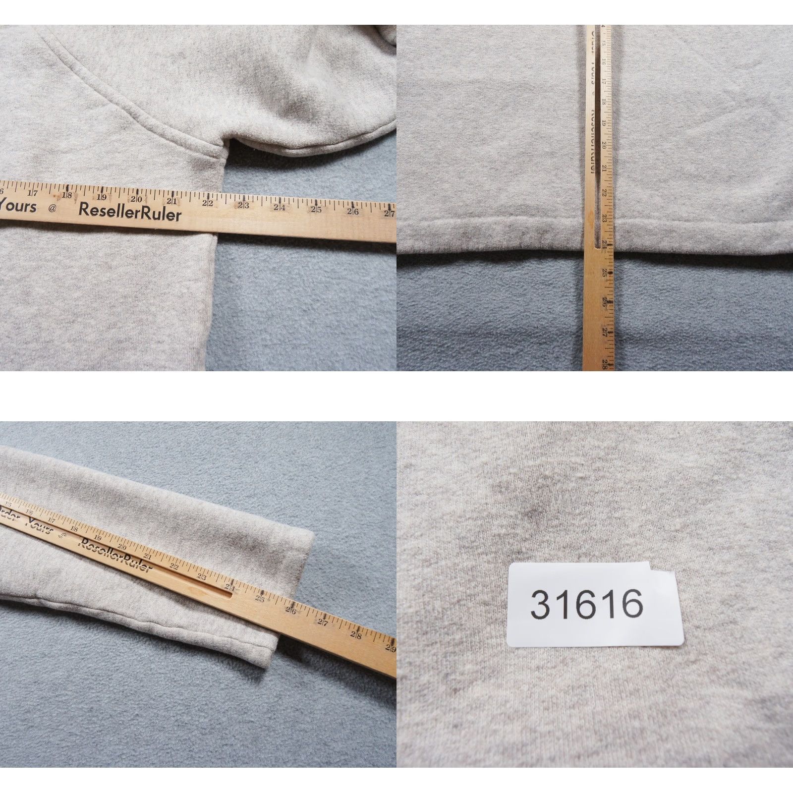 Rag & Bone rag & bone Sweatshirt Hoodie Womens M Gray Pullover Fleece Logo Casual Activewear 90s? (adjust to no new info) Size M / US 6-8 / IT 42-44 - 8 Thumbnail