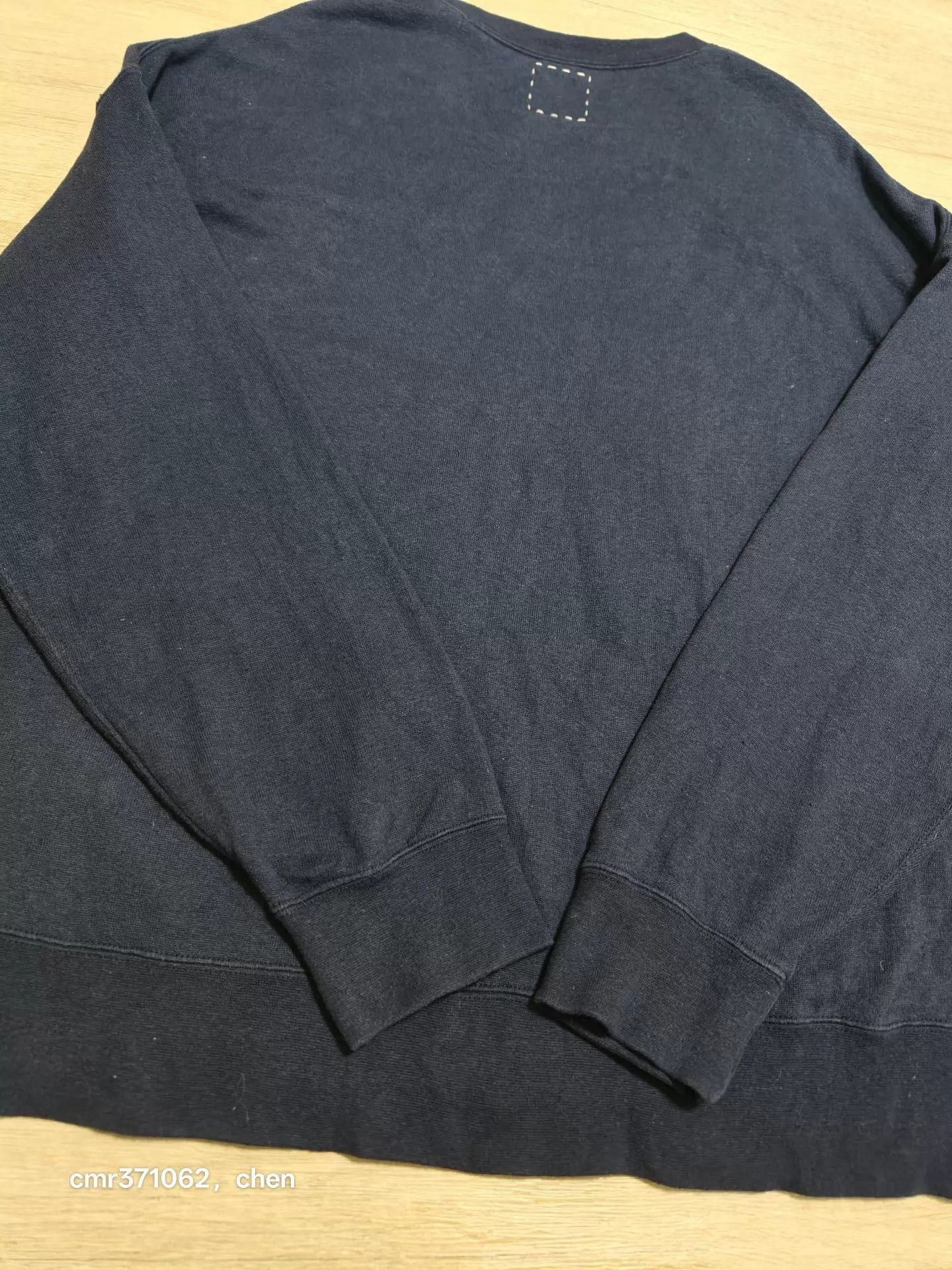 Visvim visvim 22ss jumbo l/s sweat navy 3 used worn Size US L / EU 52-54 / 3 - 8 Thumbnail