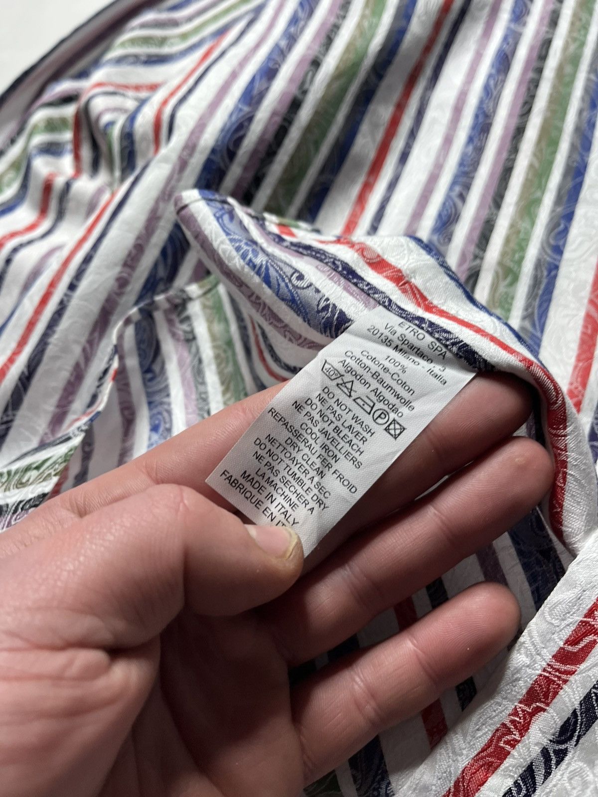 Etro Etro Printed shirts button up Size US L / EU 52-54 / 3 - 10 Thumbnail