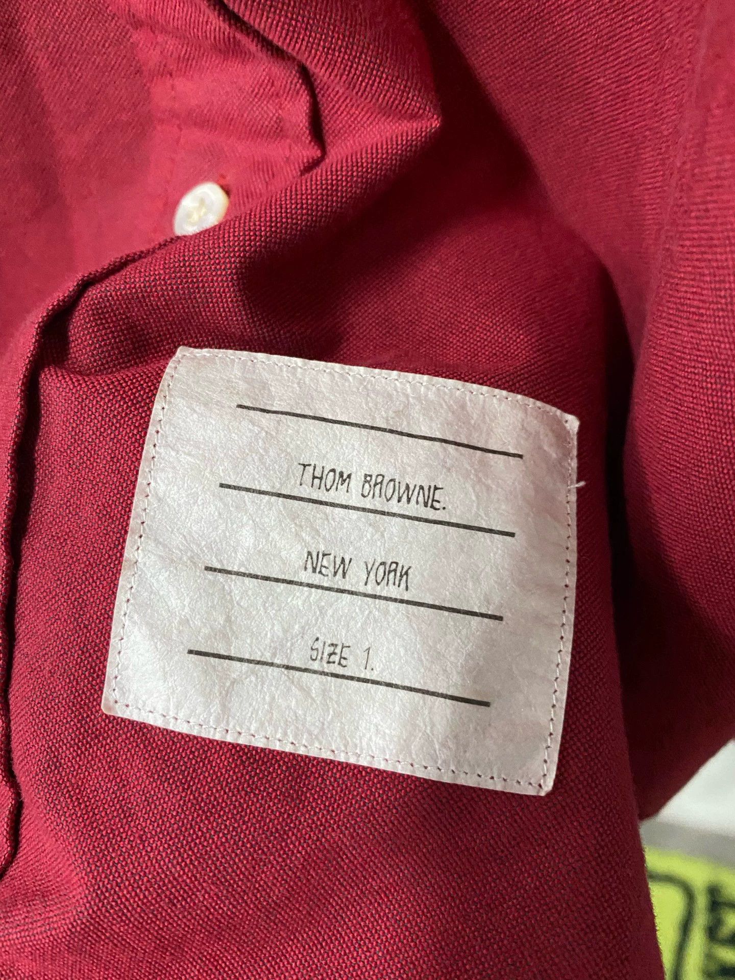 Thom Browne Thom Browne TB Shirt Size 1 95 New Size US S / EU 44-46 / 1 - 5 Thumbnail
