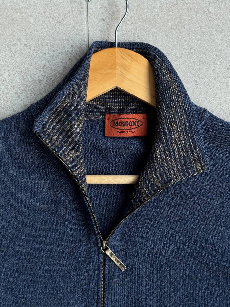 Missoni Missoni wool zip jumper 46 Size US S / EU 44-46 / 1 - 7 Thumbnail