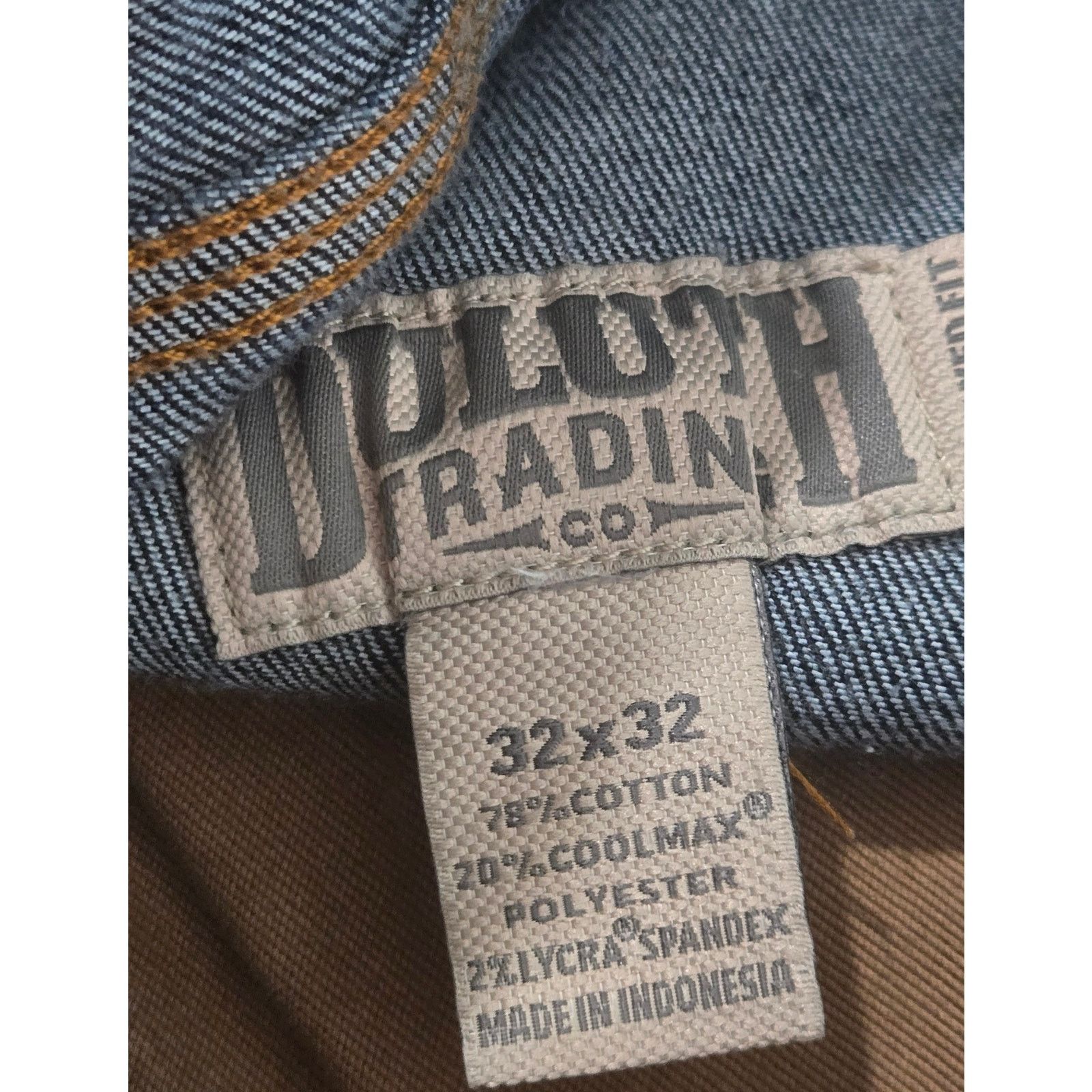 Duluth Trading Company Duluth Trading Co Blue Coolmax Flex Ballroom Jeans 32 X 32 Size US 32 / EU 48 - 4 Thumbnail
