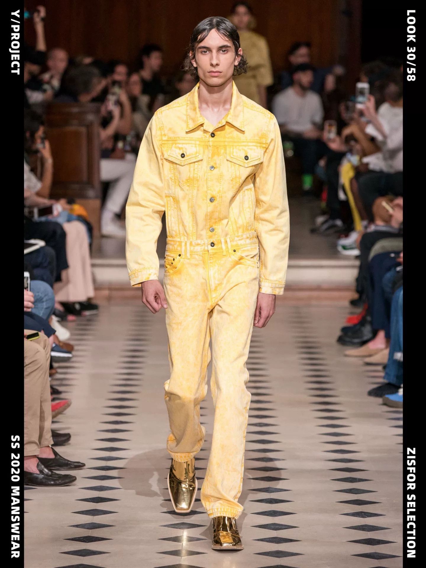 Y/Project Y/PROJECT SS20 Golden Denim Jacket Size US S / EU 44-46 / 1 - 1 Thumbnail