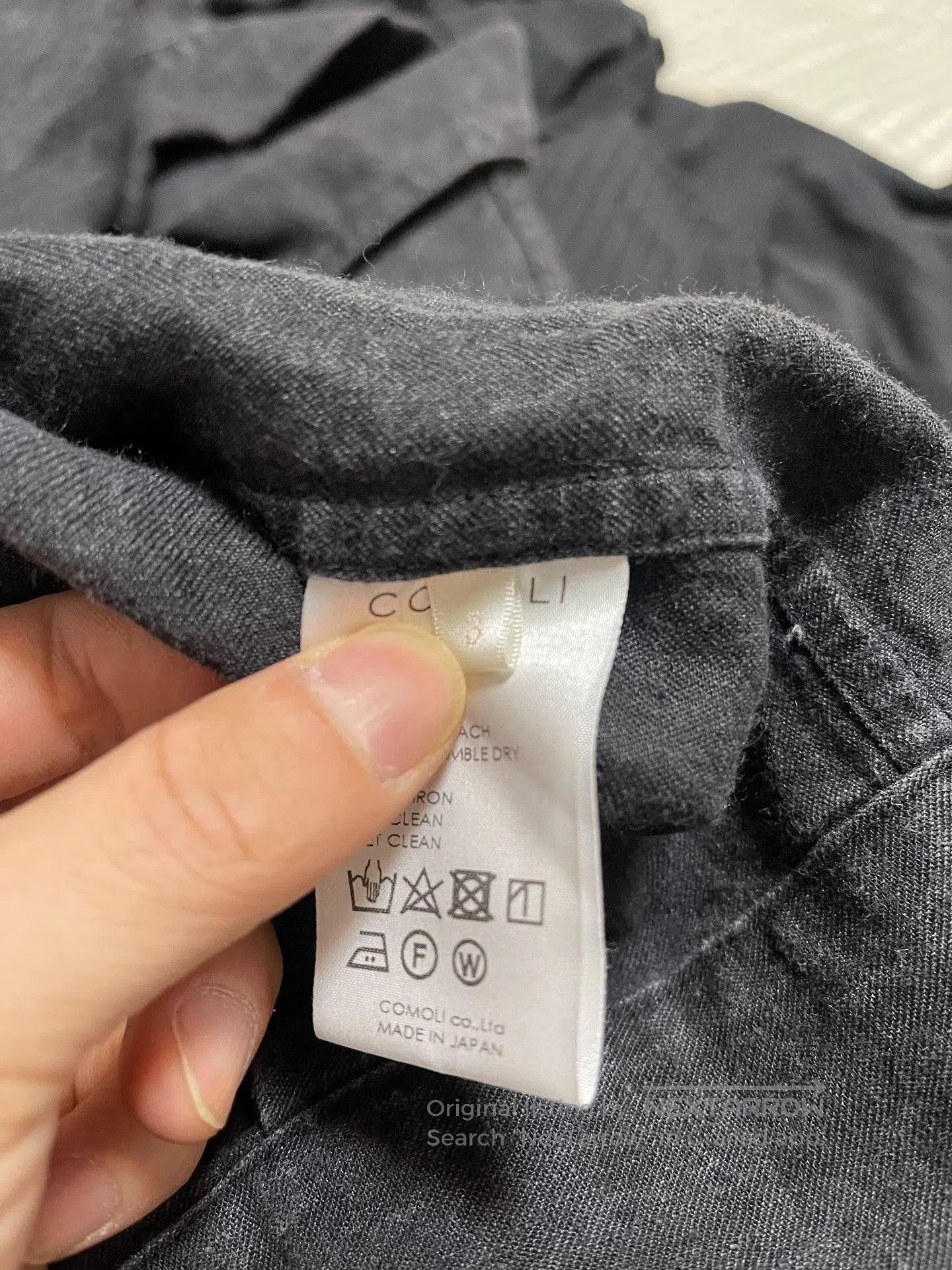 Comoli Comoli Dyed Linen Jacket. Size US L / EU 52-54 / 3 - 8 Thumbnail
