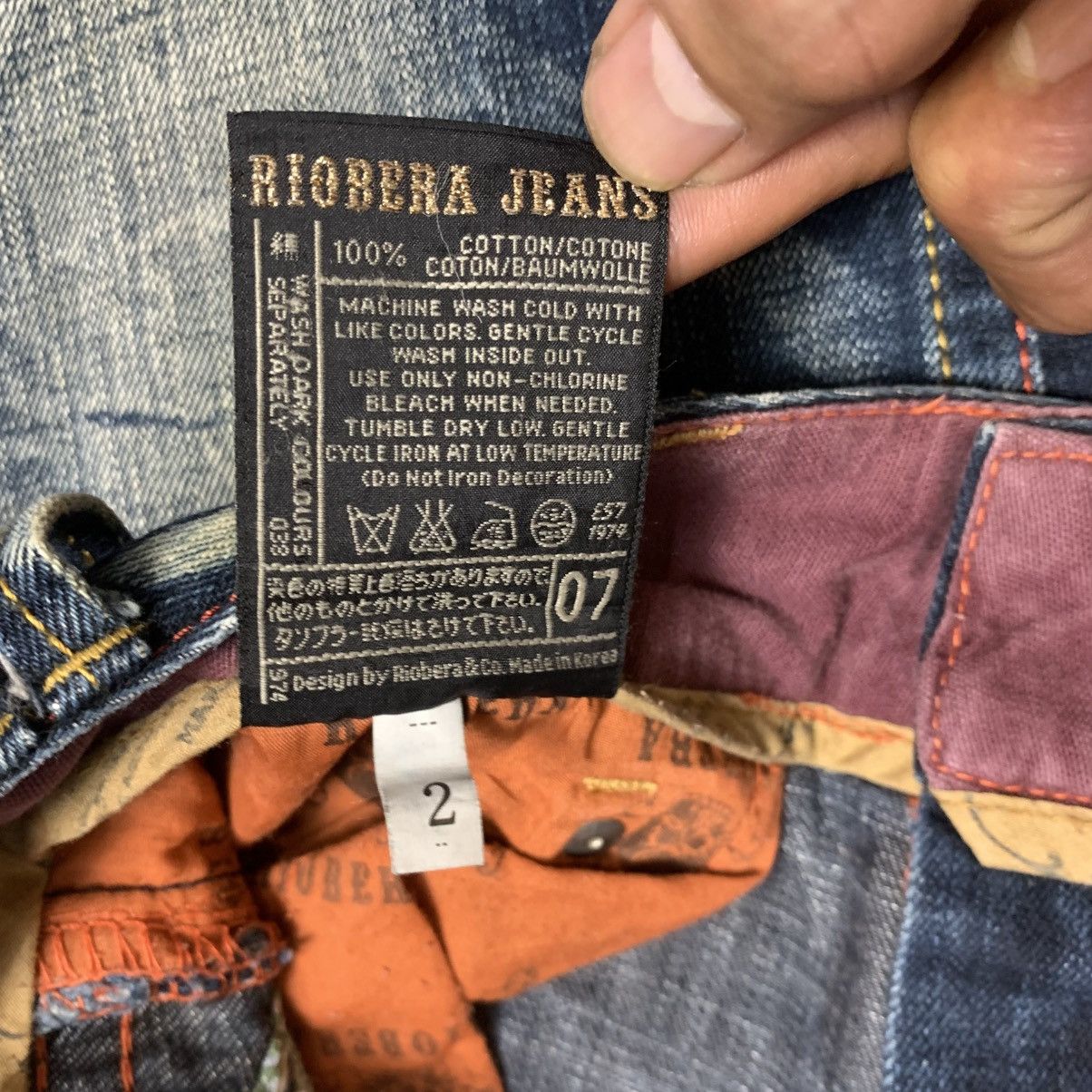 If Six Was Nine 2000s japanese archive Flared denim jeans Size US 34 / EU 50 - 8 Thumbnail