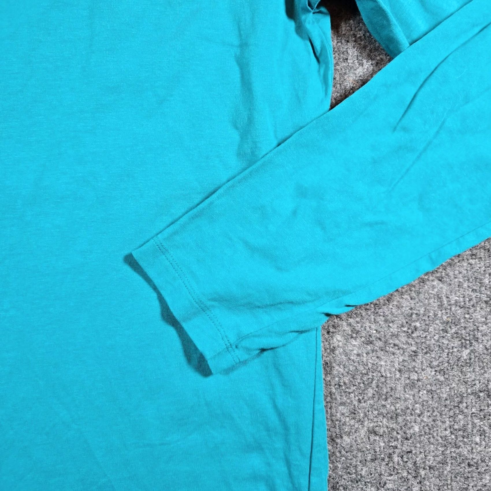 Vintage Kastlfel Top Womens Large Blue Crew Neck Long Sleeve Basic Capsule Casual Shirt Size L / US 10 / IT 46 - 3 Thumbnail