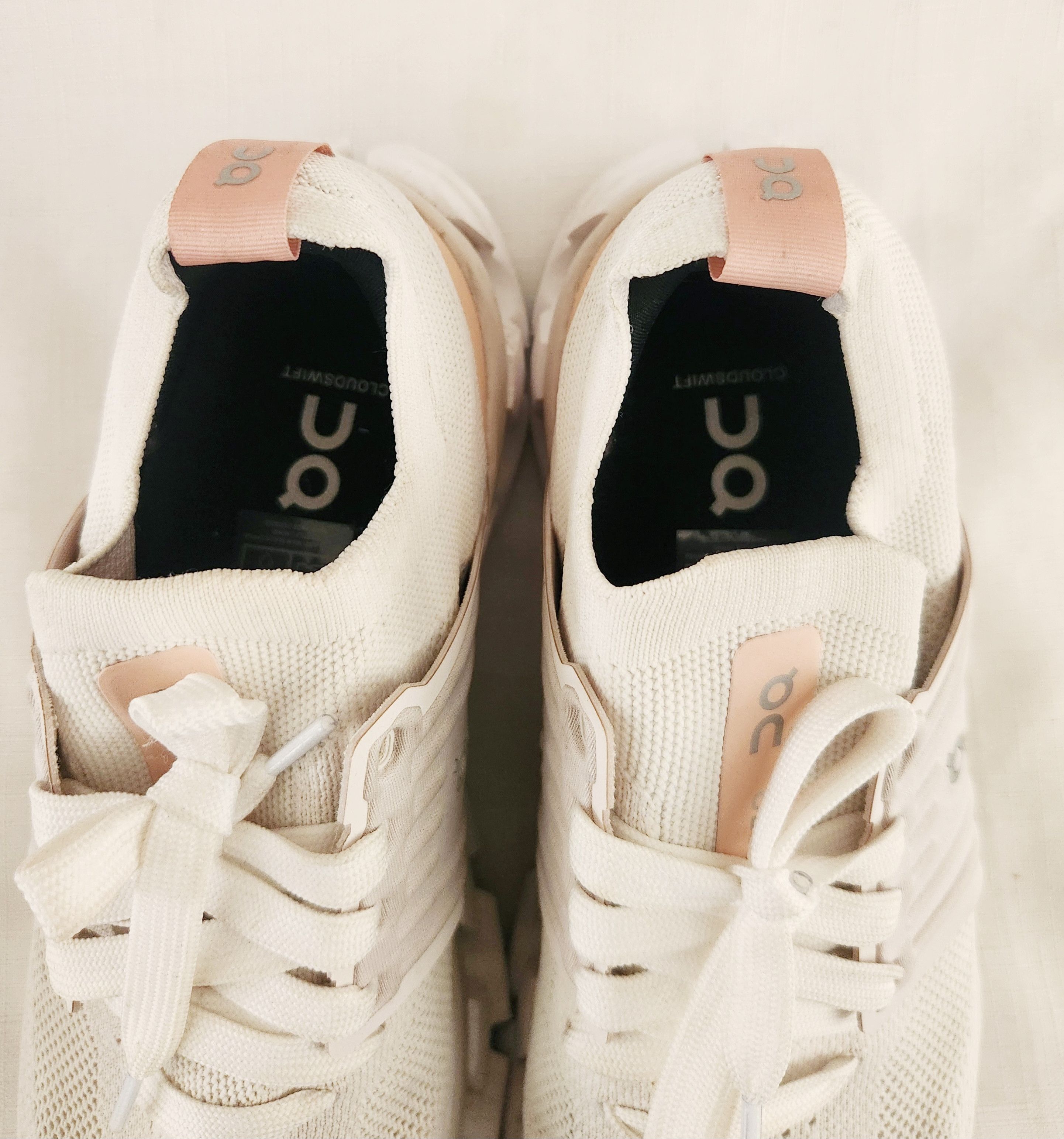 On On Running Cloudswift 3 Ivory Rose White Pink Size 8.5 Size US 8.5 / IT 38.5 - 13 Thumbnail