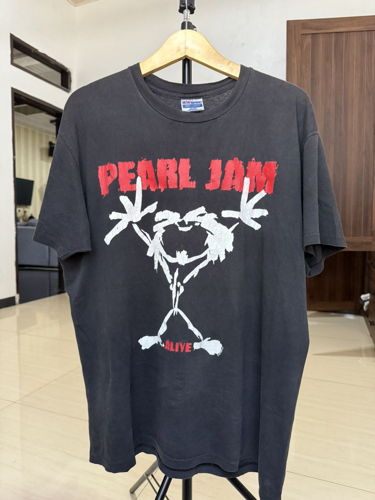 Vintage 90s Pearl Jam Alive T Shirt