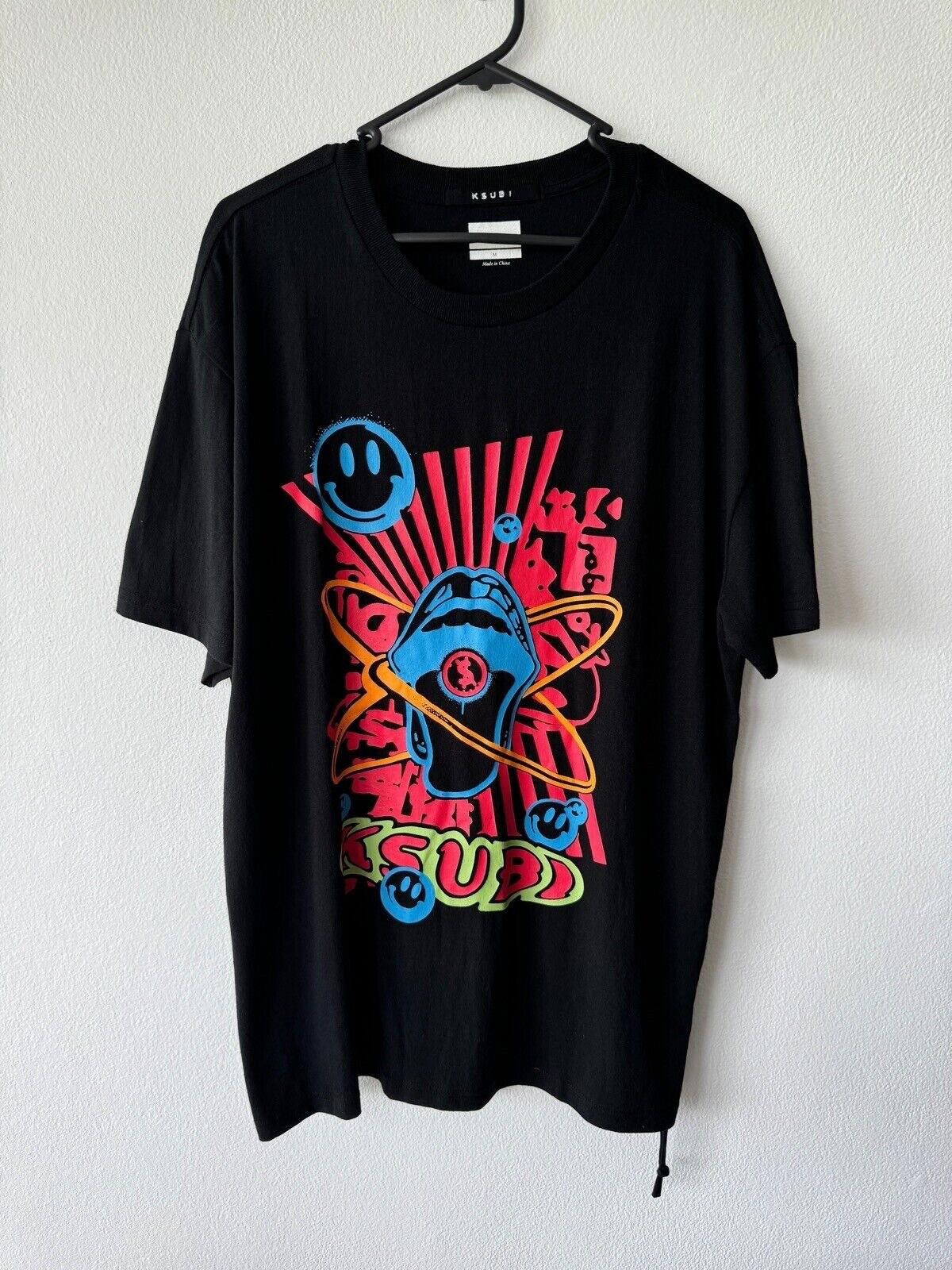 Ksubi new ksubi tee t shirt top mens medium black red pill biggie Size US M / EU 48-50 / 2 - 1 Thumbnail