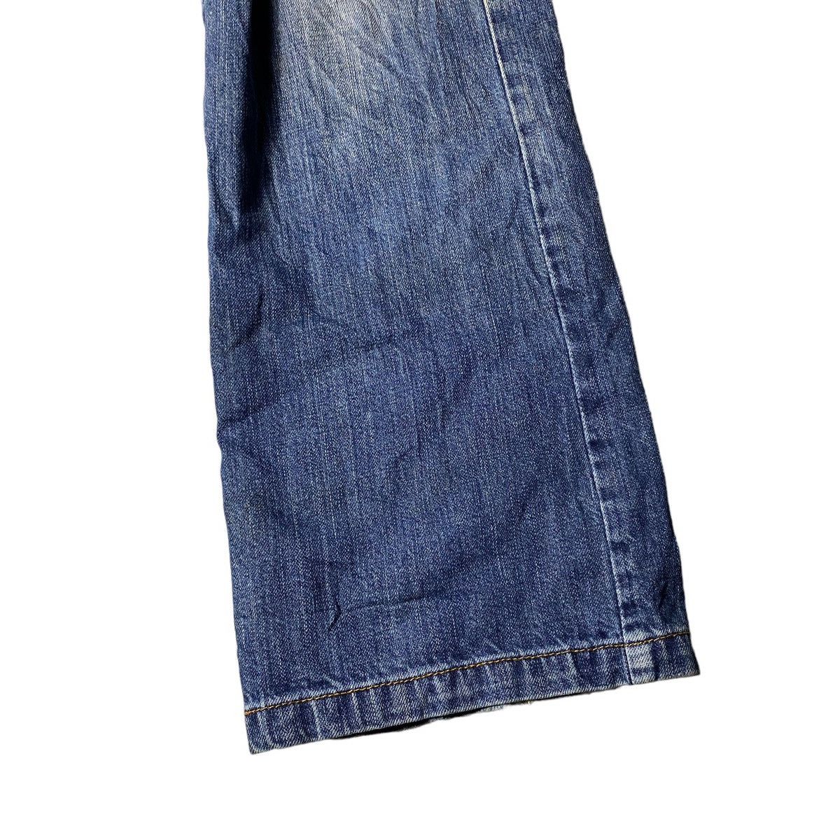 If Six Was Nine 2000's Flared Seawash 3D Multipocket Jeans Size US 30 / EU 46 - 9 Thumbnail