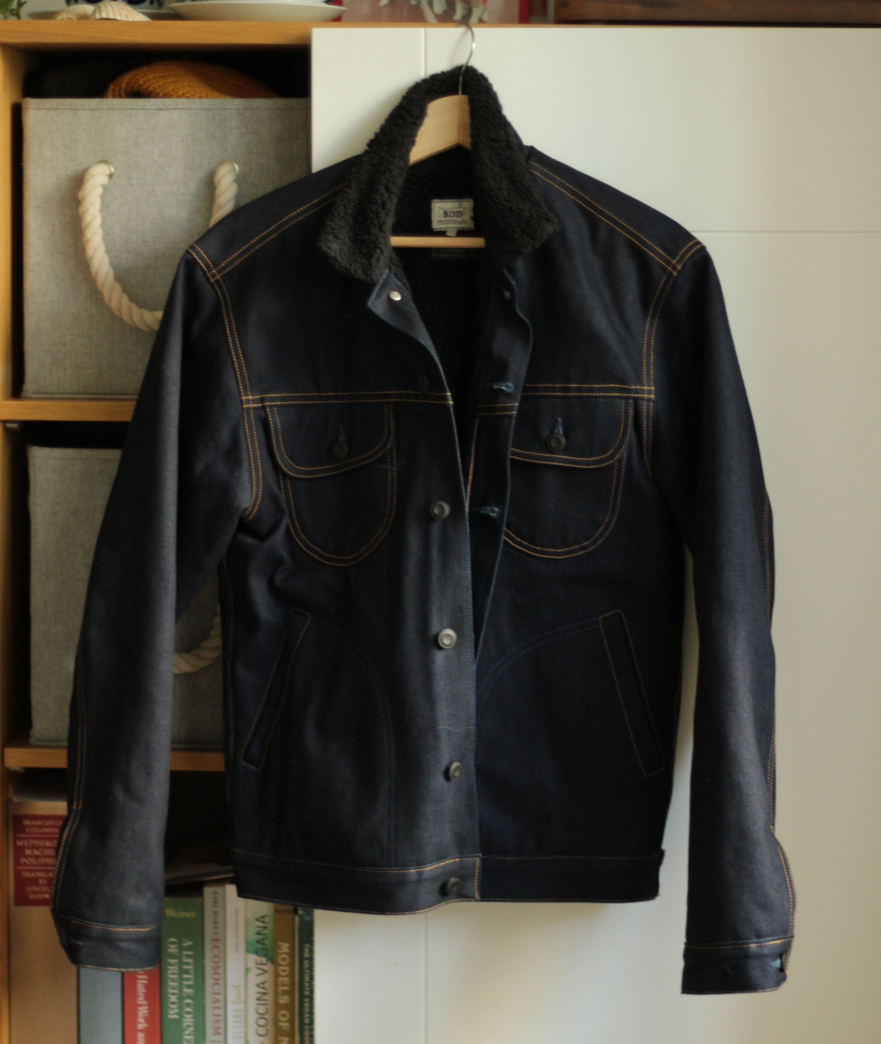 BDJ-04 SHERPA RIDER JACKET special #3 14 oz.