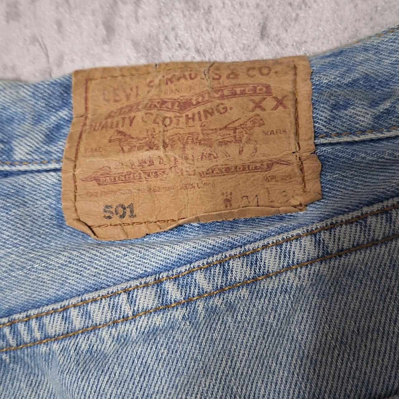 Levi's Levi's 501 blue denim jeans jeans #denim Size 30" / US 8 / IT 44 - 3 Thumbnail