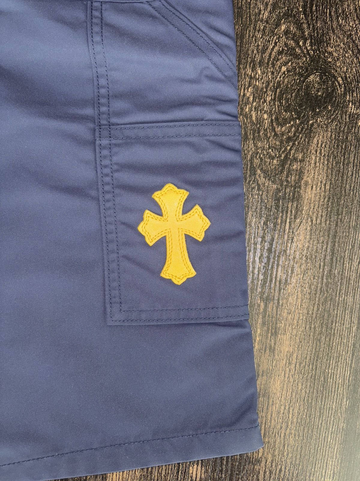 Chrome Hearts Chrome Hearts Half Nylon Half Leather Shorts Size US 32 / EU 48 - 9 Thumbnail