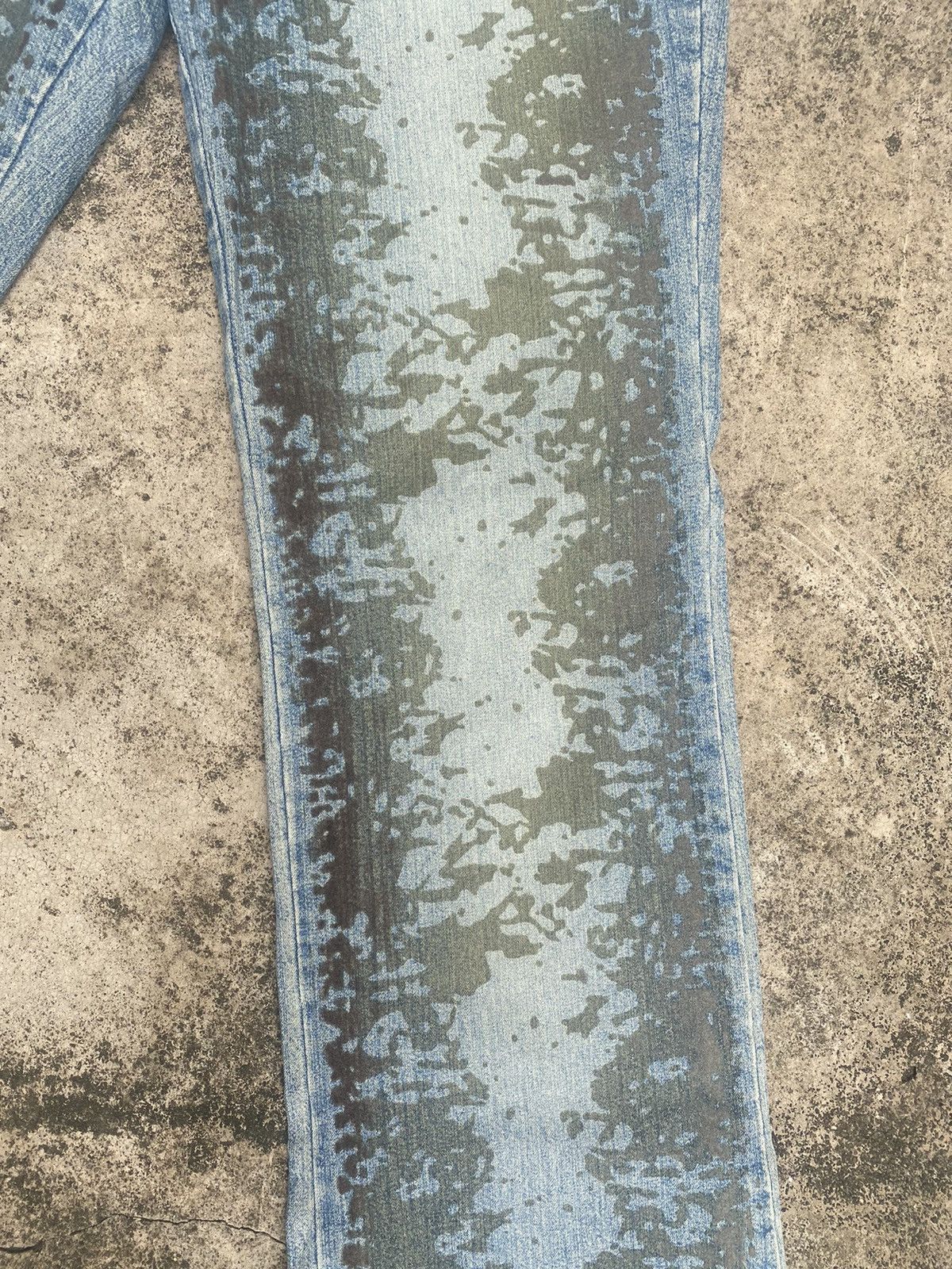 If Six Was Nine × Japanese Brand Flare Jeans Now Velvet Splash Bootcut Size US 29 - 6 Thumbnail