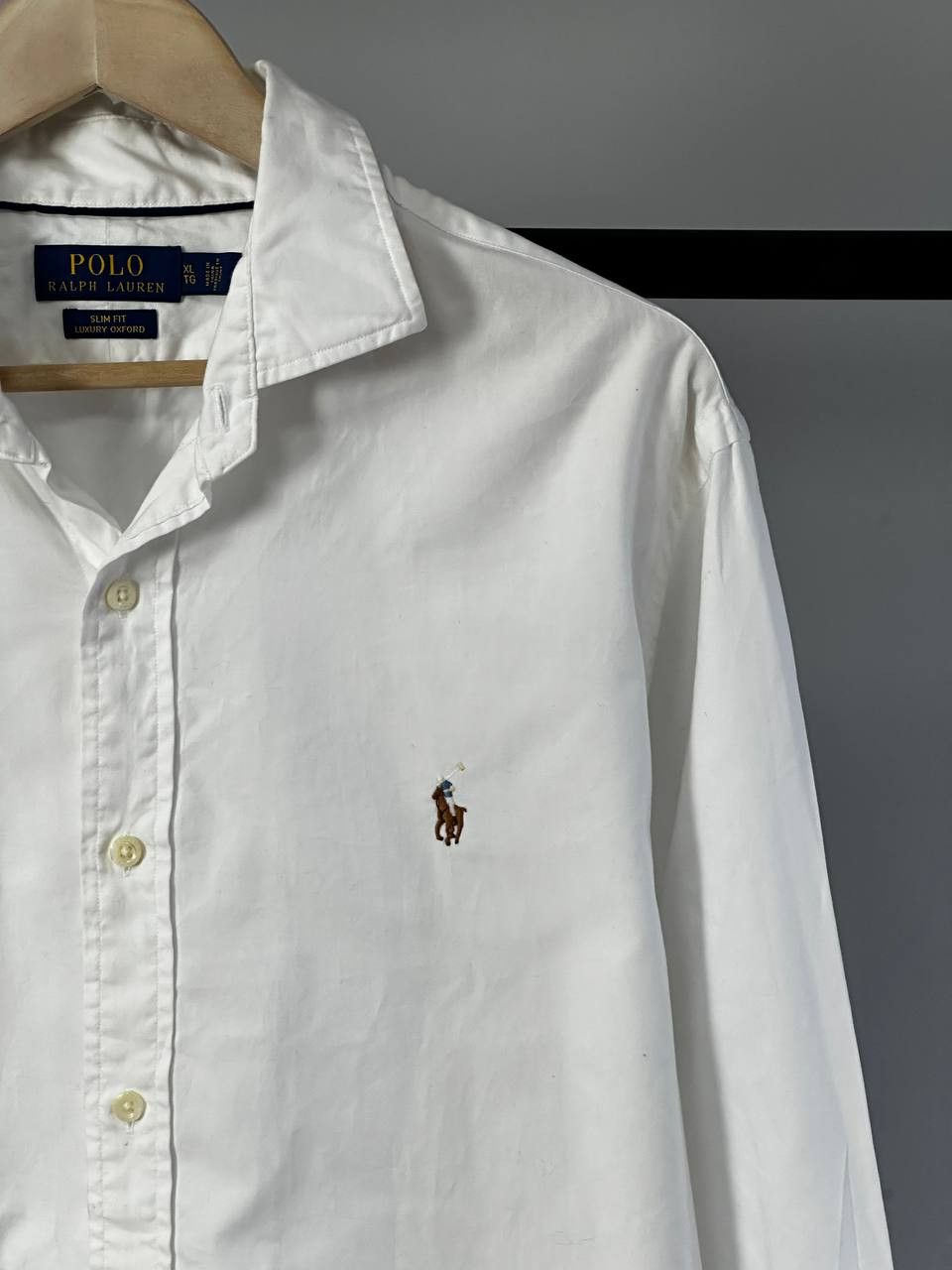 Polo Ralph Lauren Polo Ralph Lauren Luxury White Oxford SHIRT Size US XL / EU 56 / 4 - 4 Thumbnail