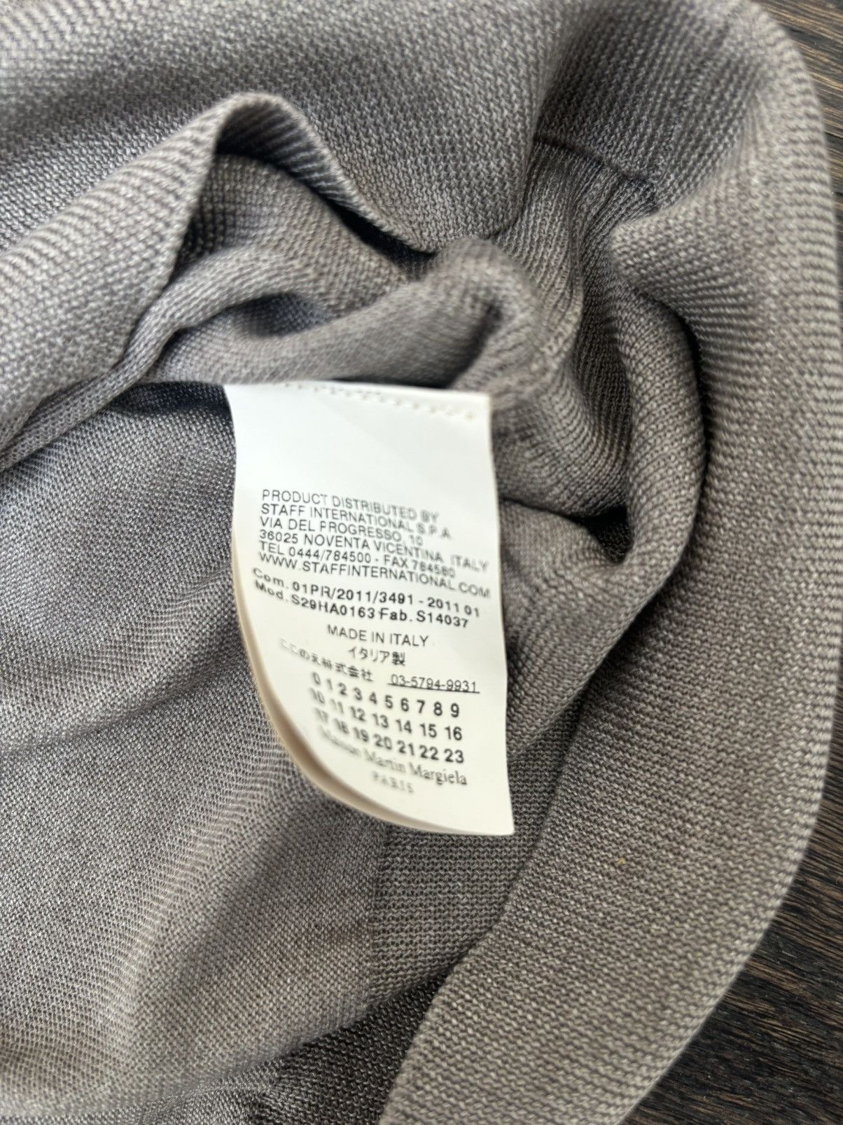 Maison Margiela Maison Margiela Long Cashmere Sweater Size US L / EU 52-54 / 3 - 4 Thumbnail