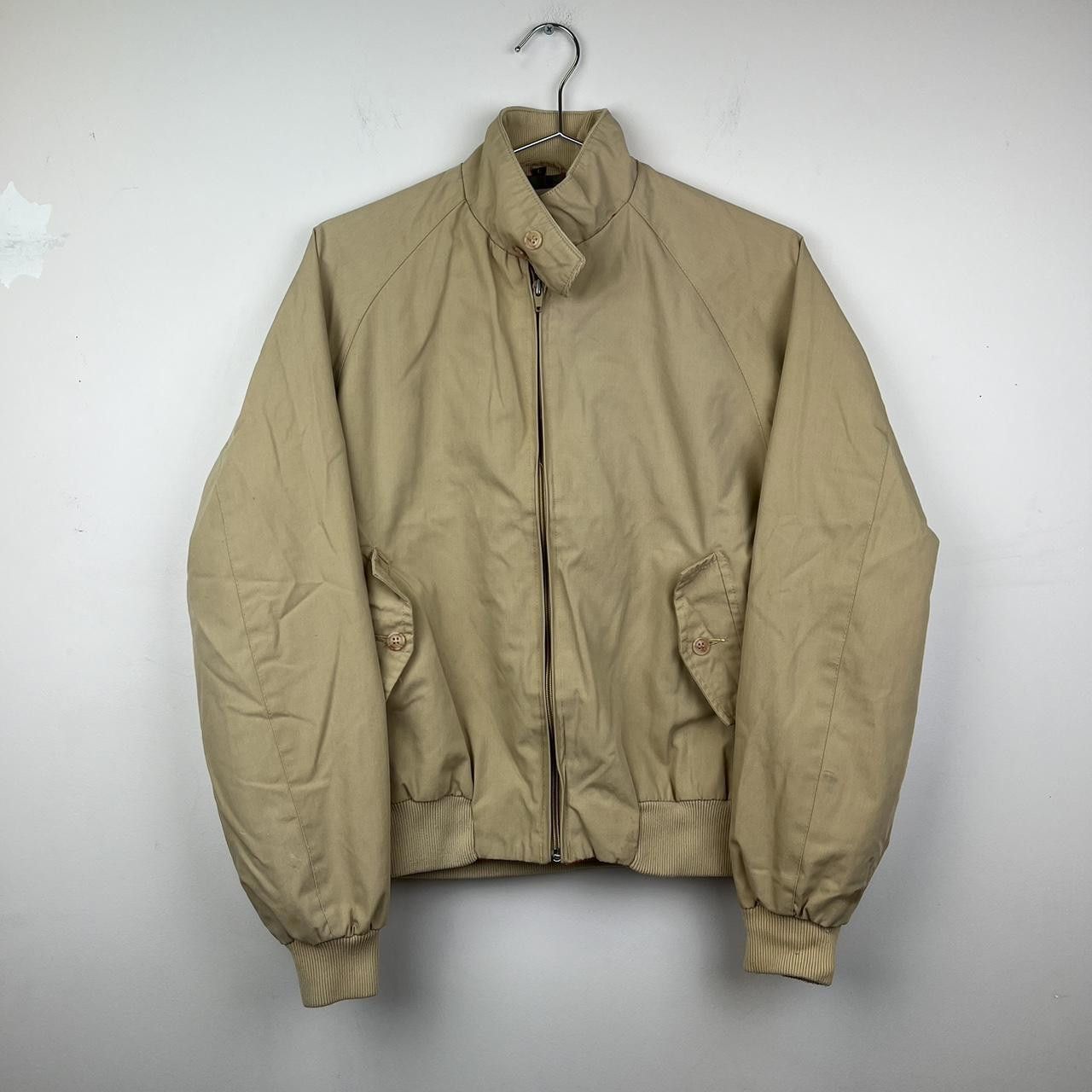 Baracuta Vintage Baracuta Beige Lightweight Bomber Jacket Size S / US 4 / IT 40 - 1 Thumbnail