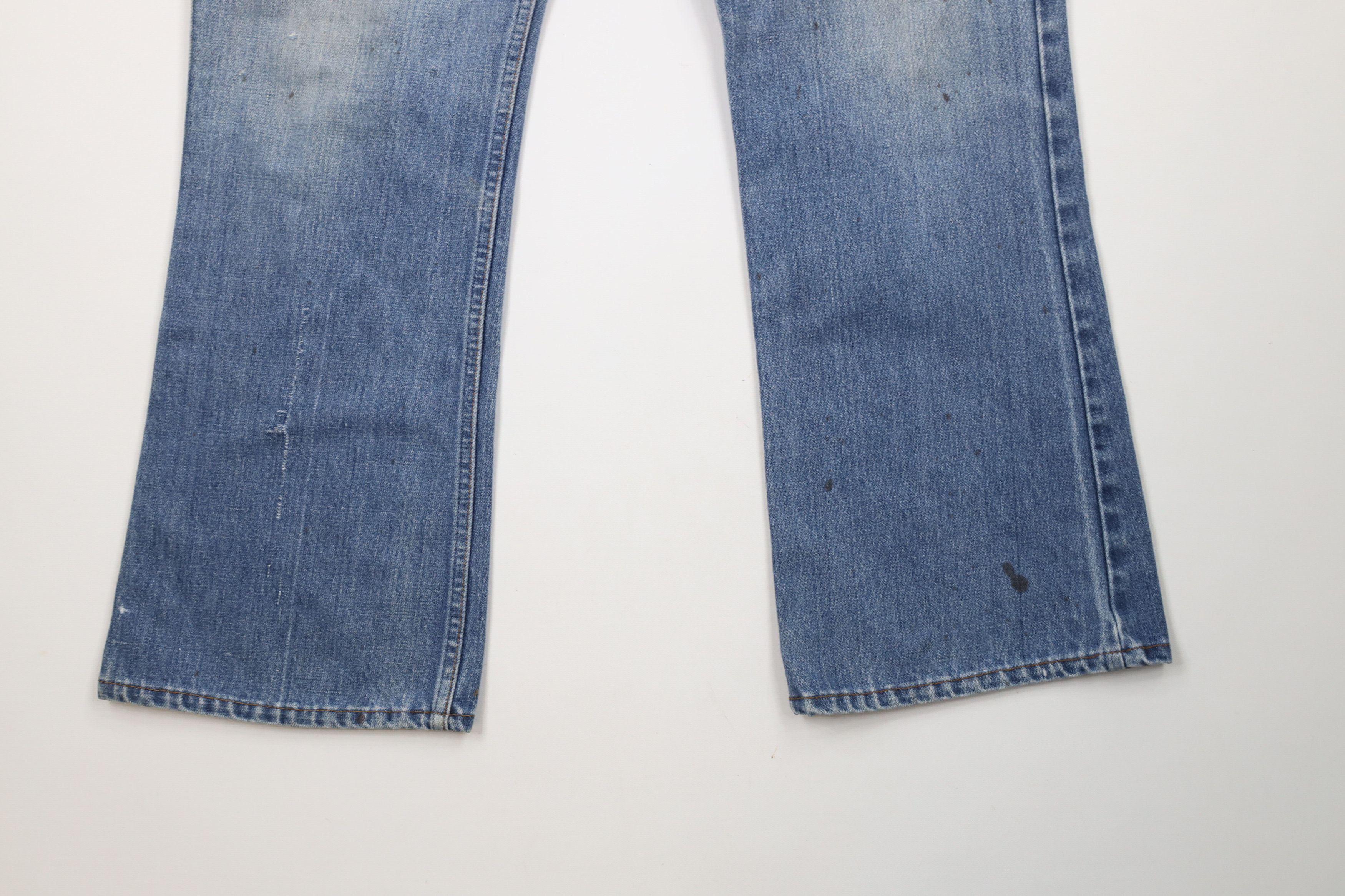 Vintage Vintage 70s Streetwear Wide Leg Bell Bottoms Denim Jeans USA Size US 36 / EU 52 - 4 Thumbnail
